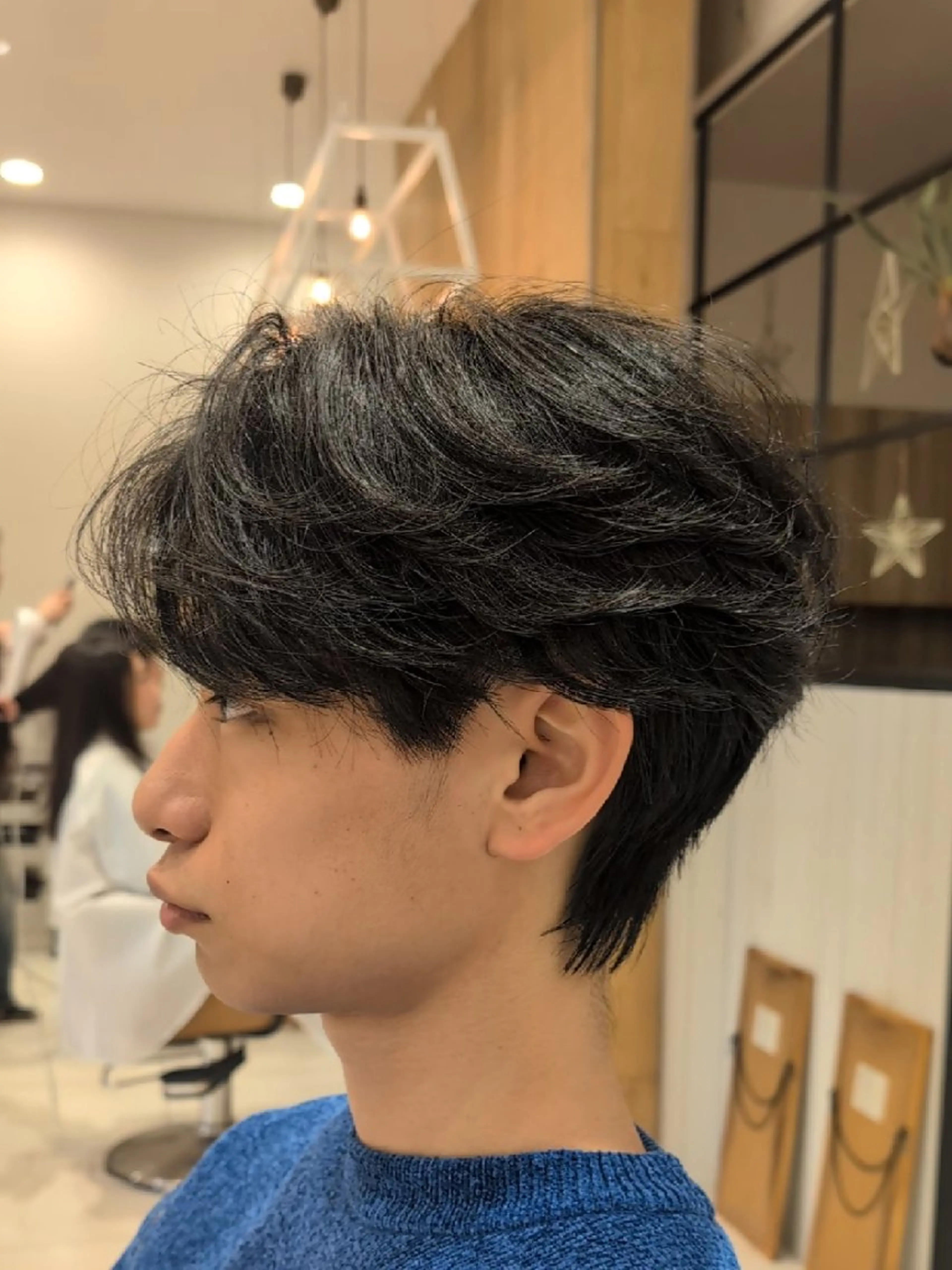 メンズ パーマ 垢抜けパーマヘア🍯 ジルのヘアスタイル