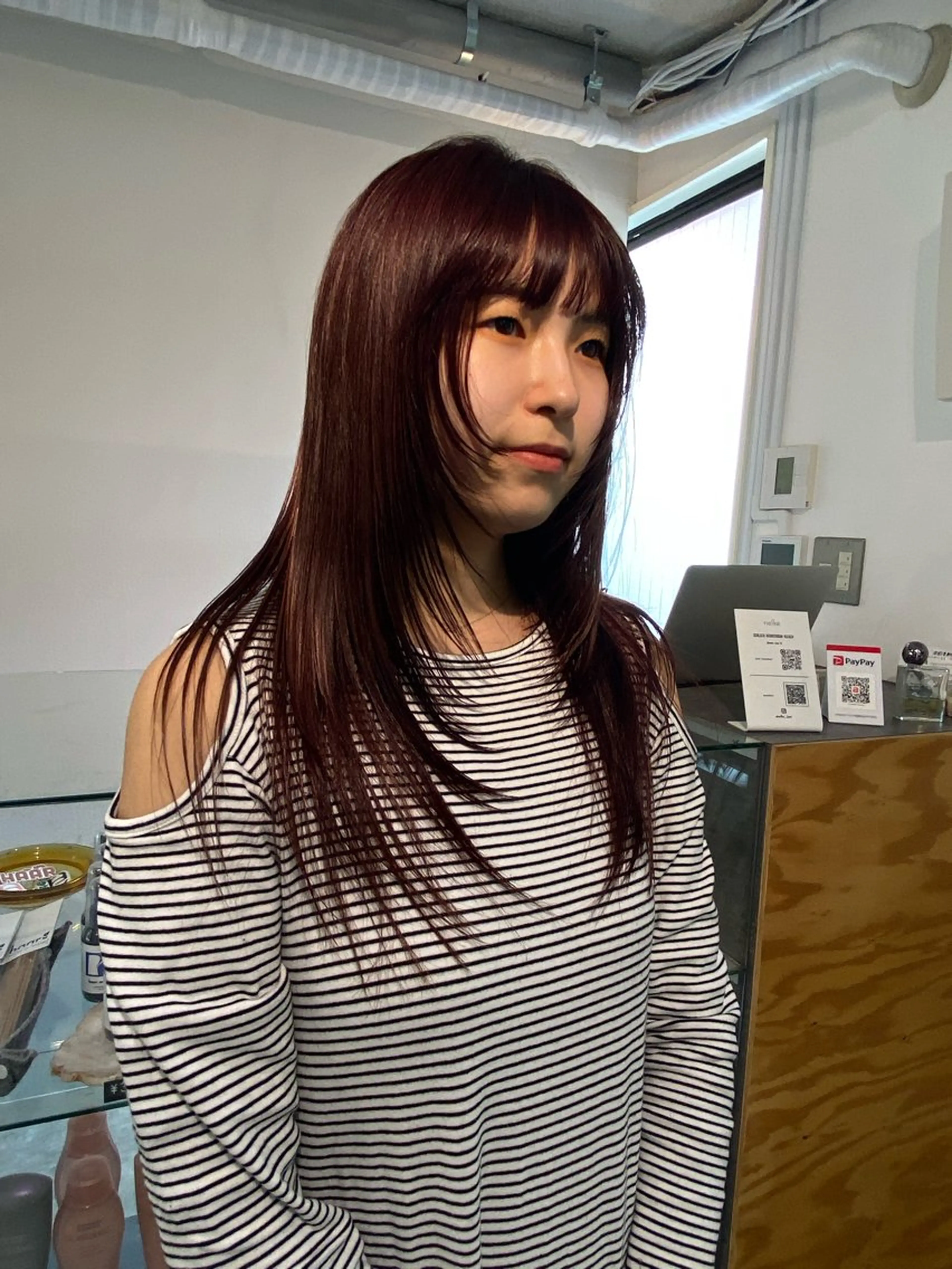 セミロング カラー iroha/ n.w.h🎀のヘアスタイル