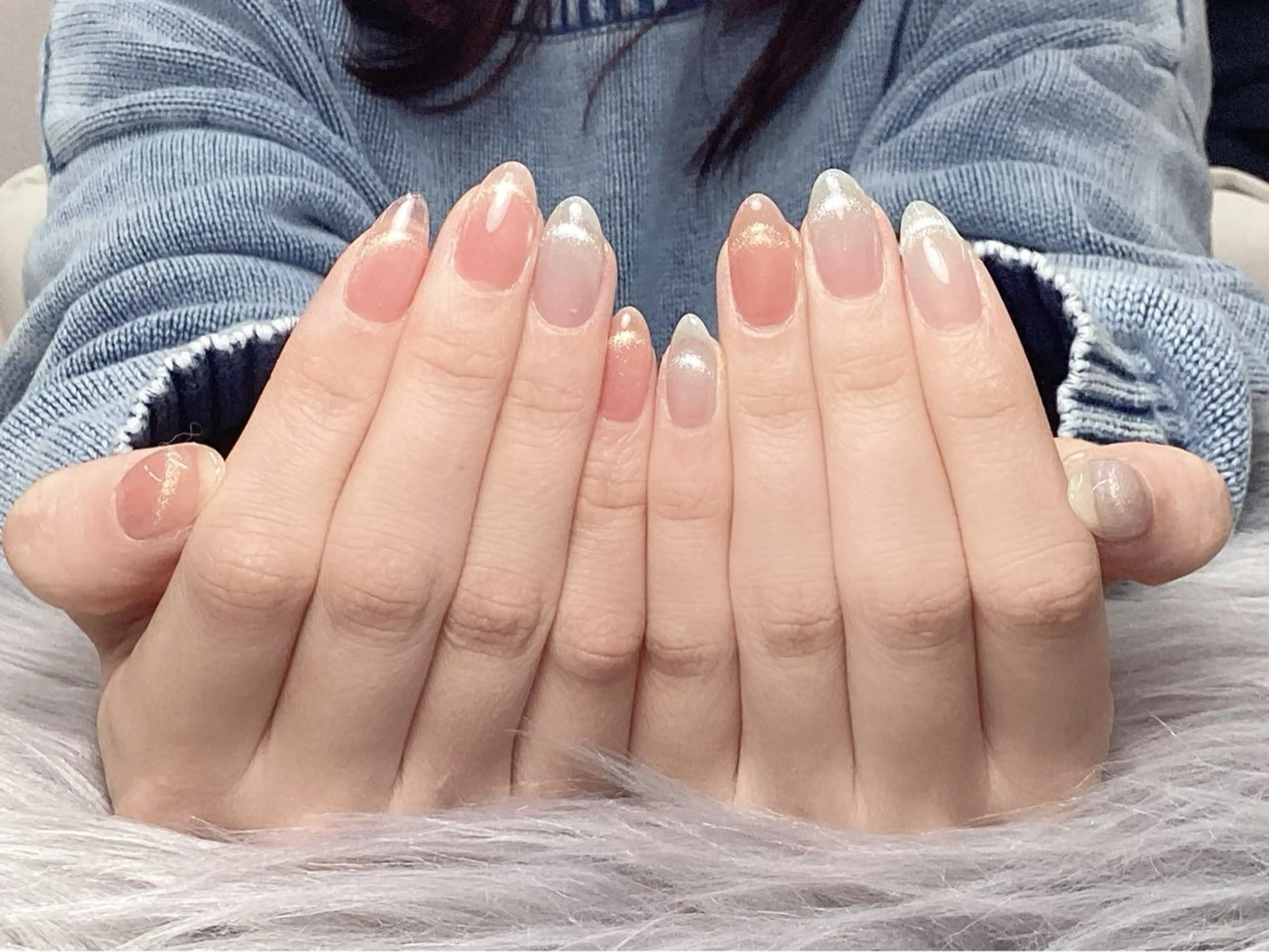 ネイル ハンドネイル 新宿AOI フォルム重視のネイルデザイン