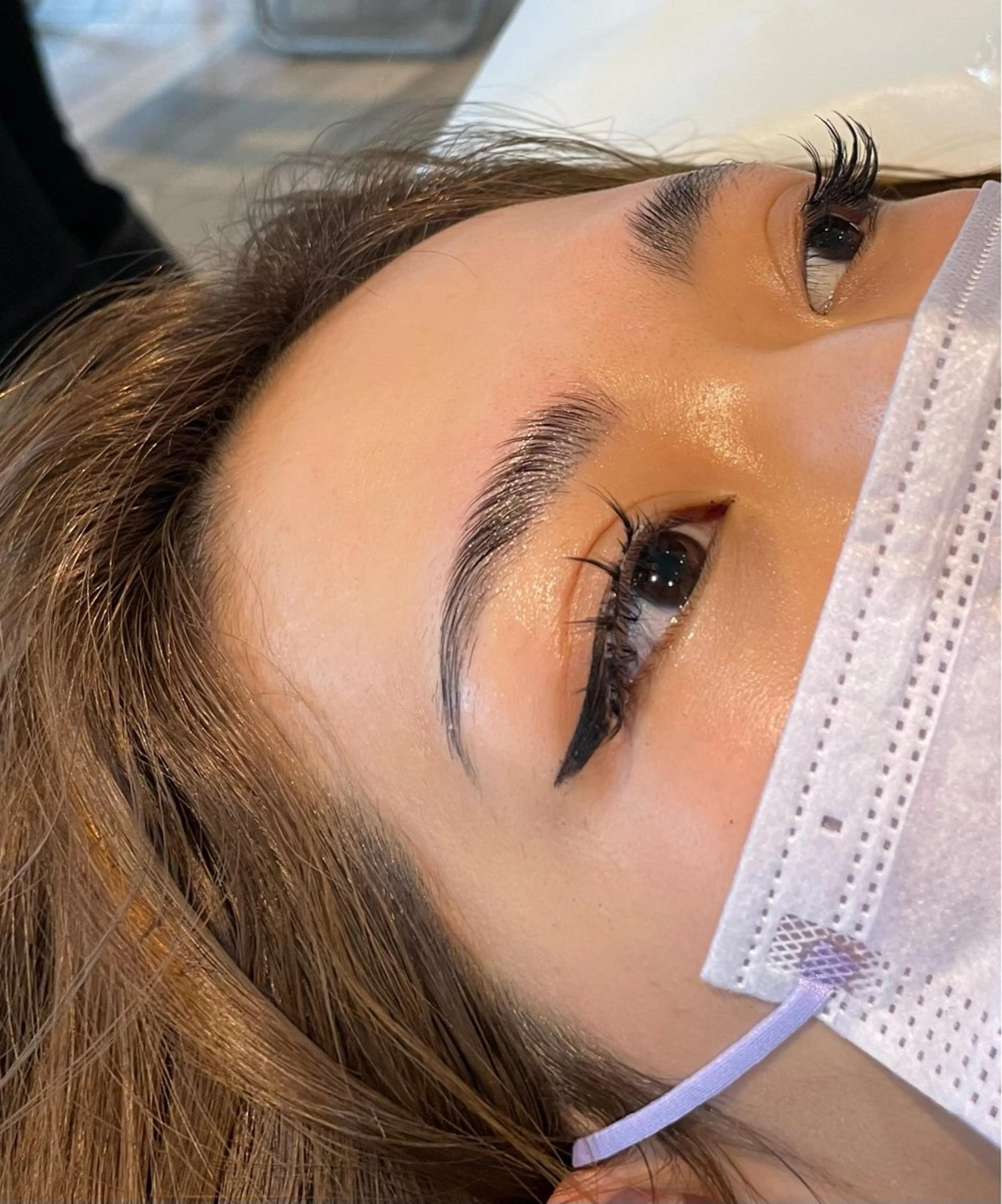 眉ワックスの写真