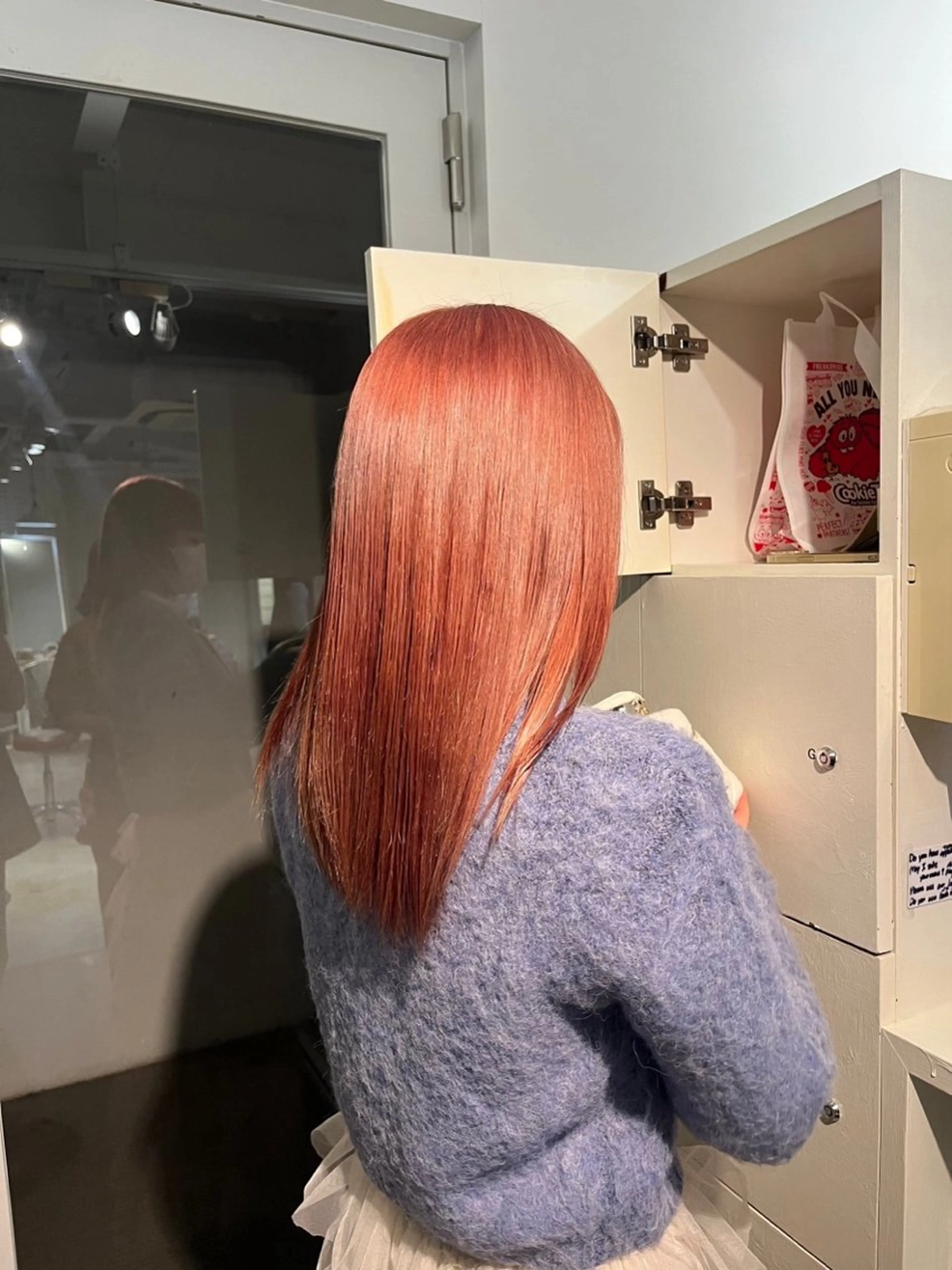 ロング カラー ベージュカラー ブリーチ ピンクカラー ピンクベージュ ヘアカラー メンズモデル募集中/ 池袋/hitomiのヘアスタイル