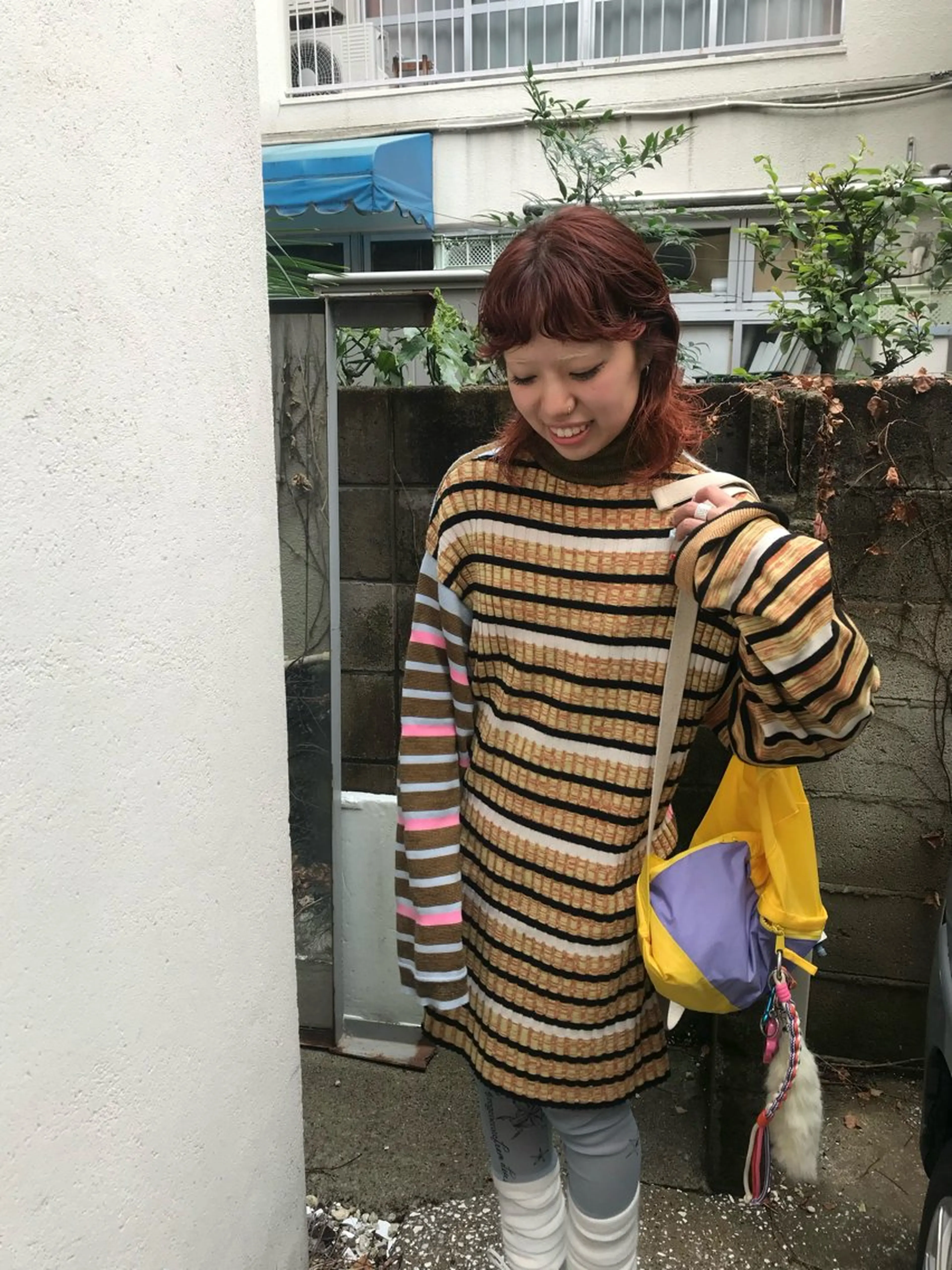 ミディアム カラー パーマ 中目黒🪡 ゆうかのヘアスタイル