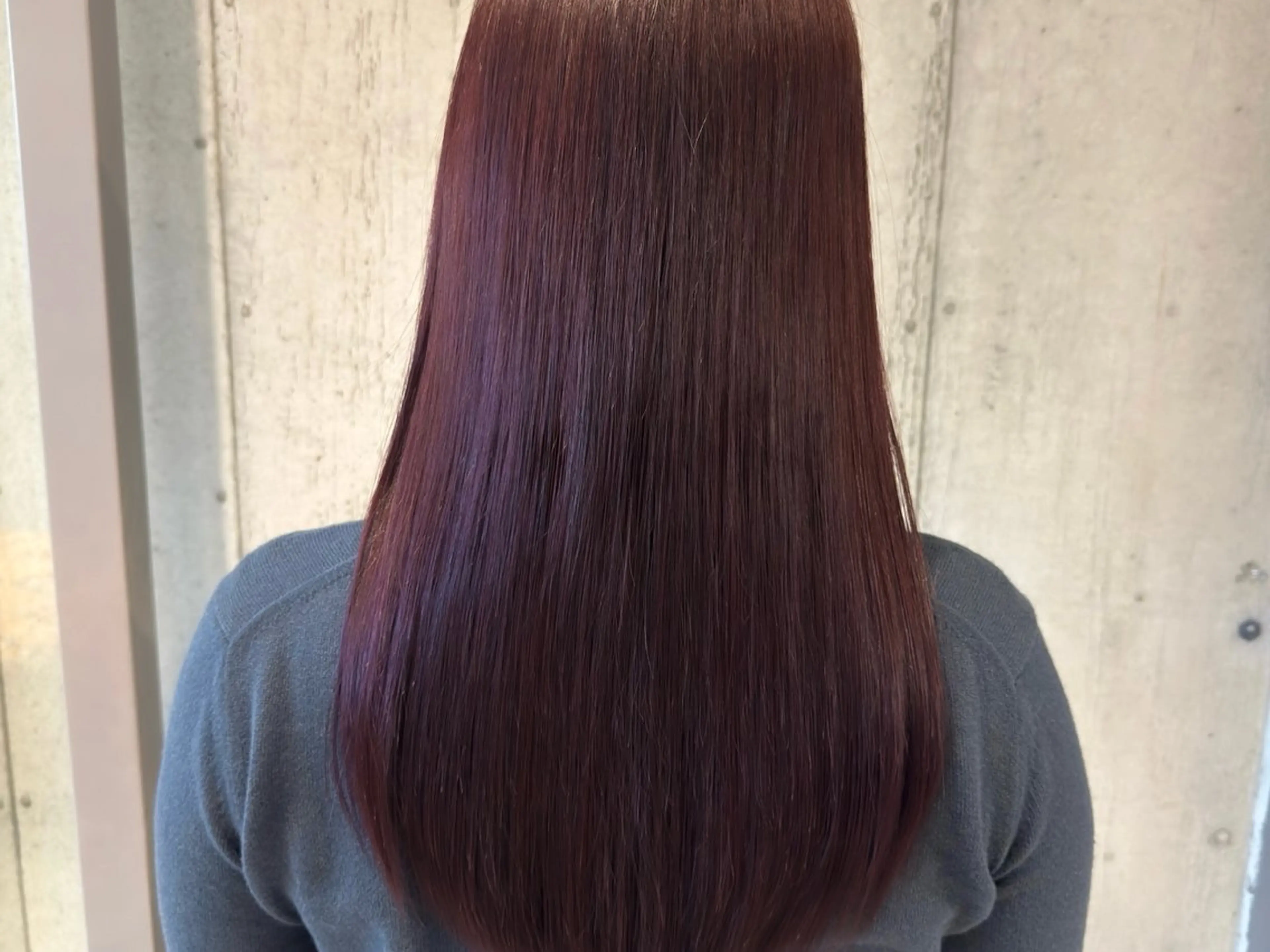 ロング カラー カット ヘアカラー トリートメント 透明感/血色カラー/ 似合せレイヤー/ゆいのヘアスタイル