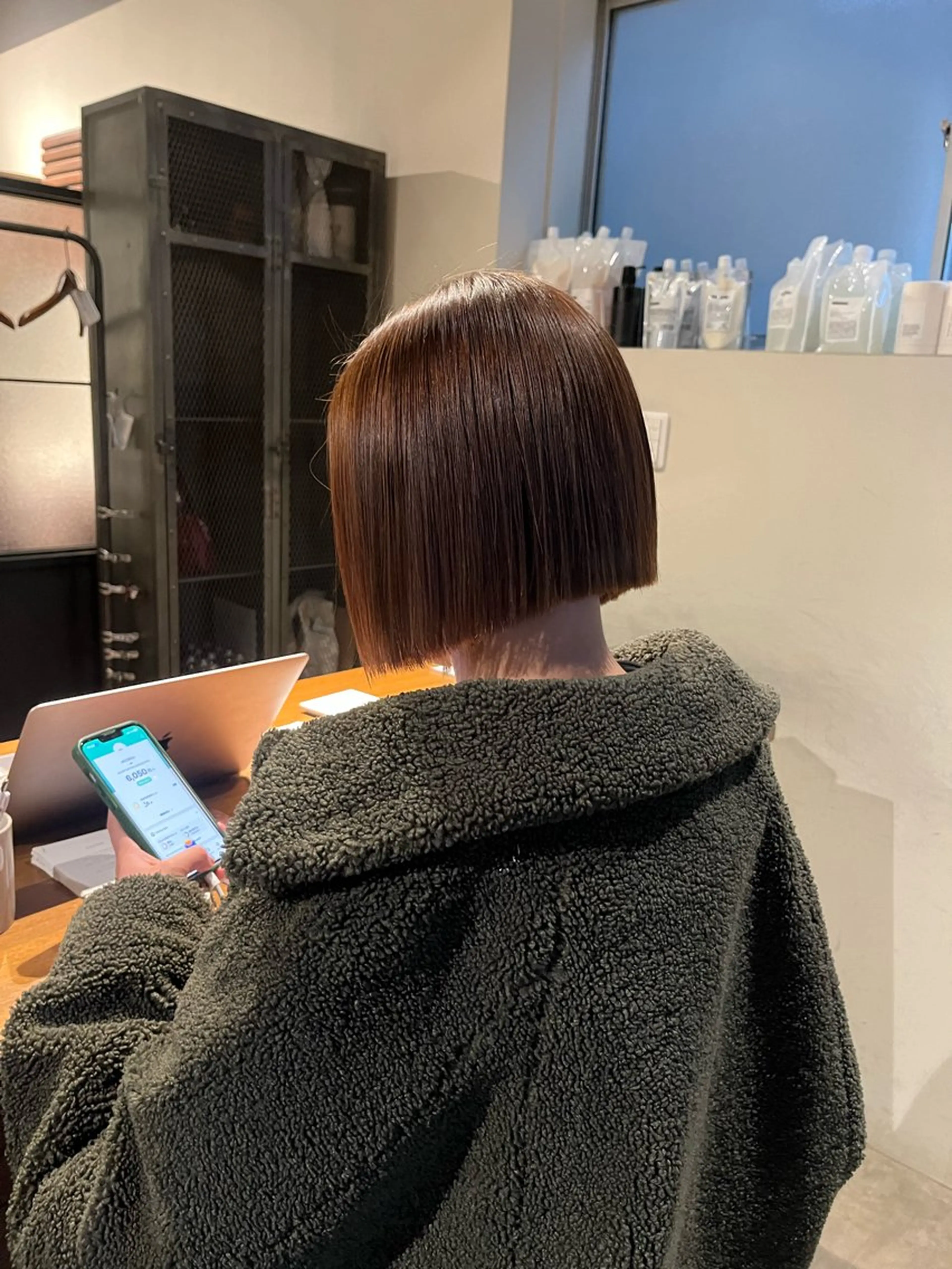 ショート 縮毛矯正 miyabi🌙 大阪／梅田のヘアスタイル