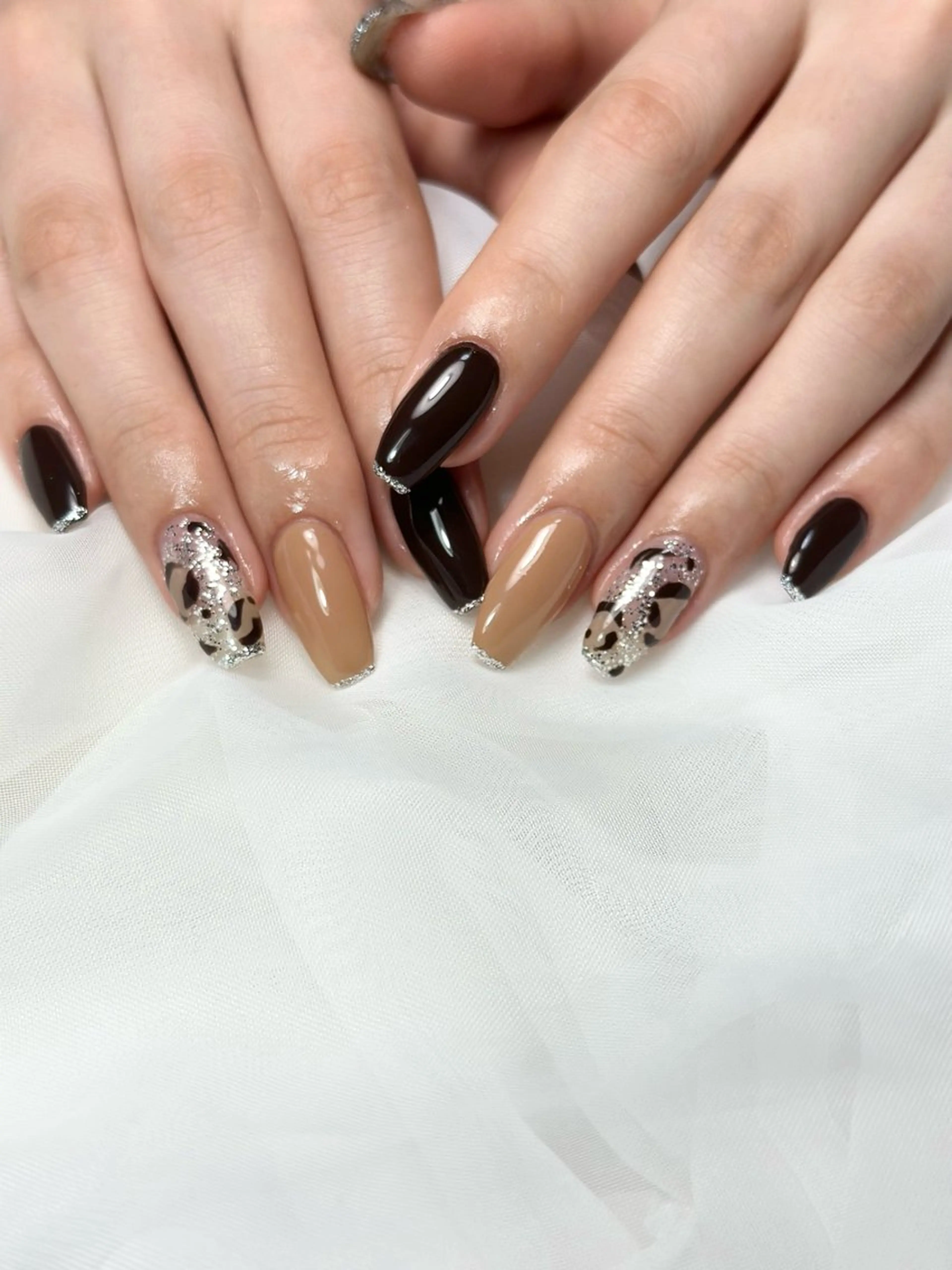 ネイル アニマル柄 bibiwoo Ayakoのネイルデザイン