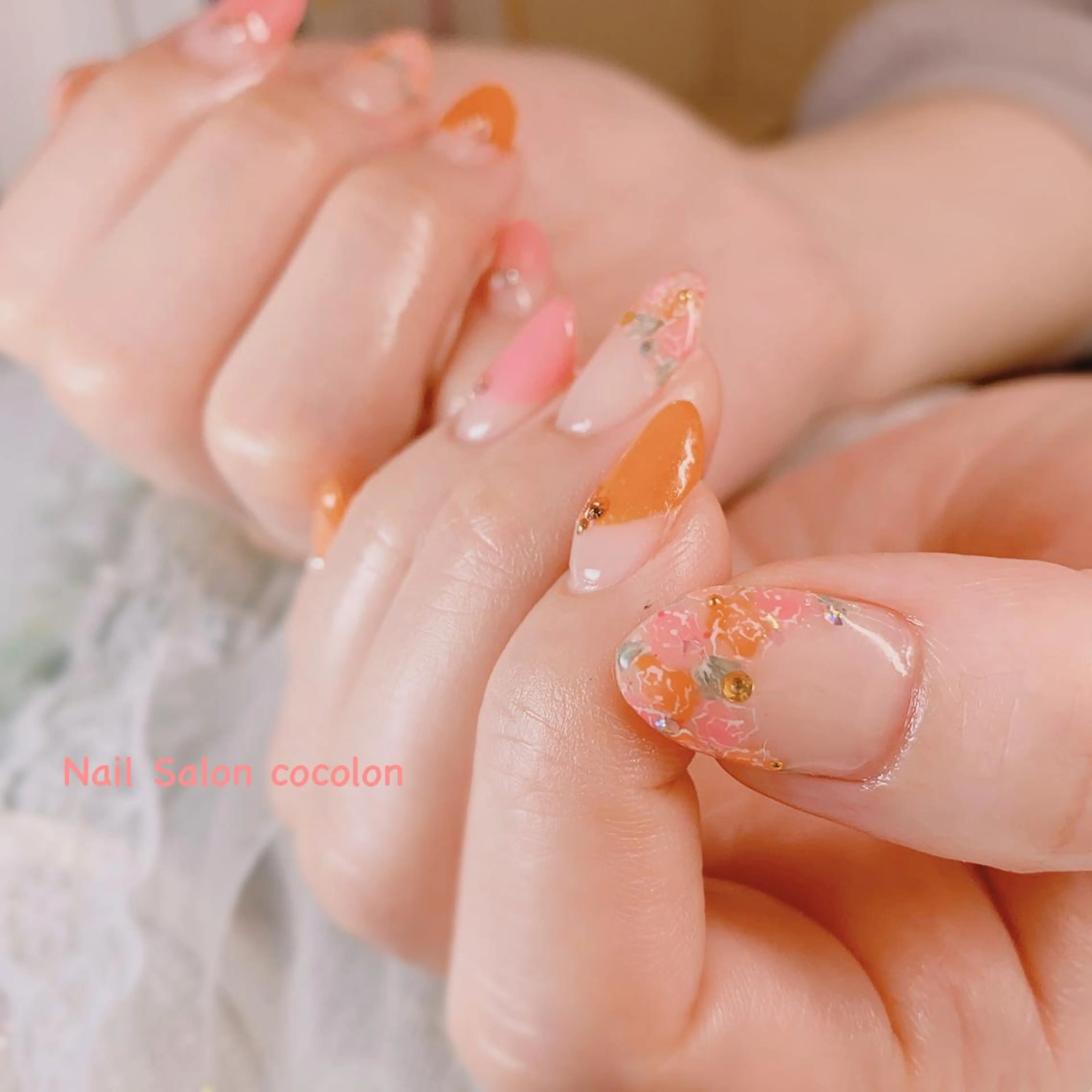 ネイル アートネイル ハンドネイル 柴崎 美幸のネイルデザイン