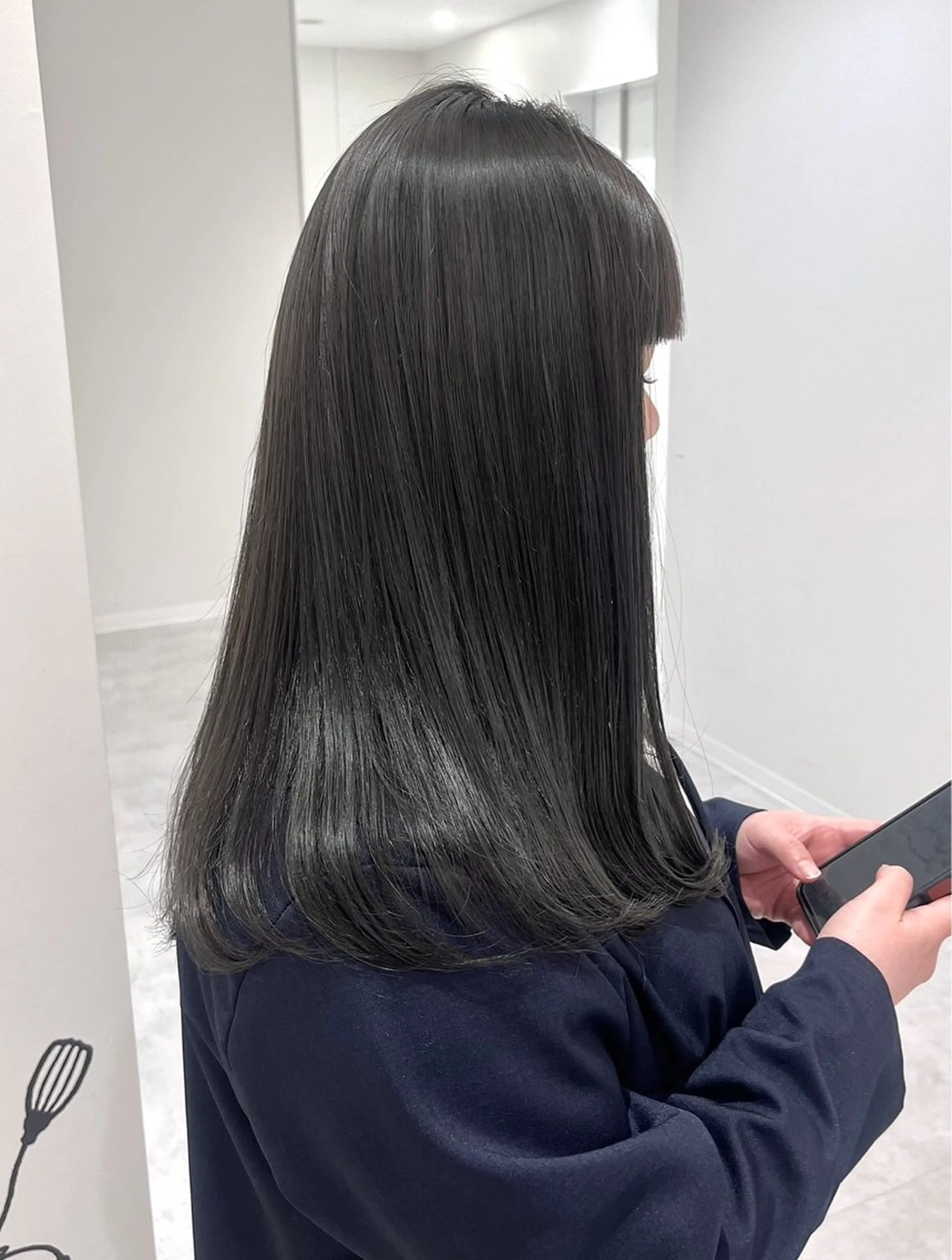 カラー ヘアカラー ダブルカラー🫐 /まゆ🎀のヘアスタイル