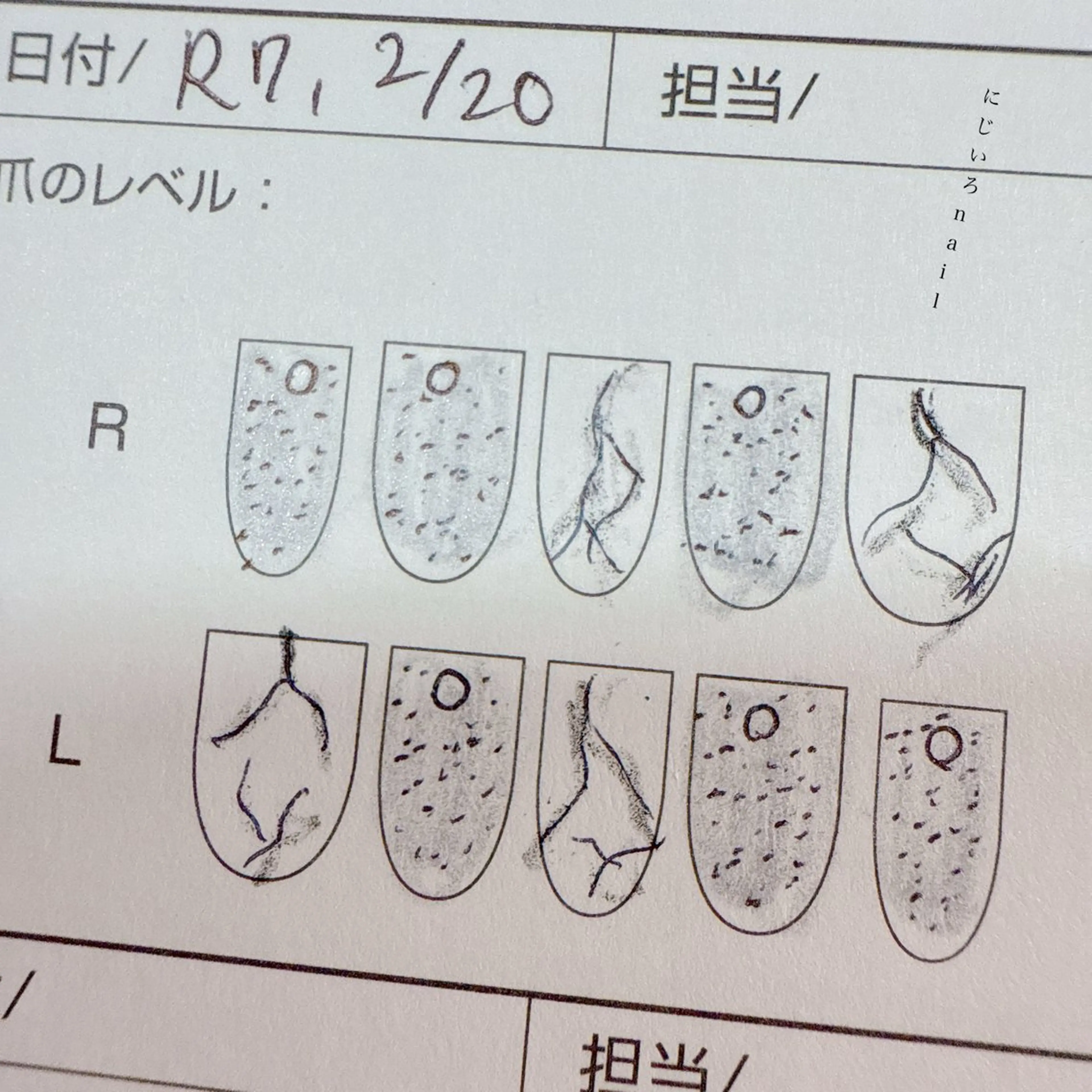 ネイル にじいろ nailのネイルデザイン