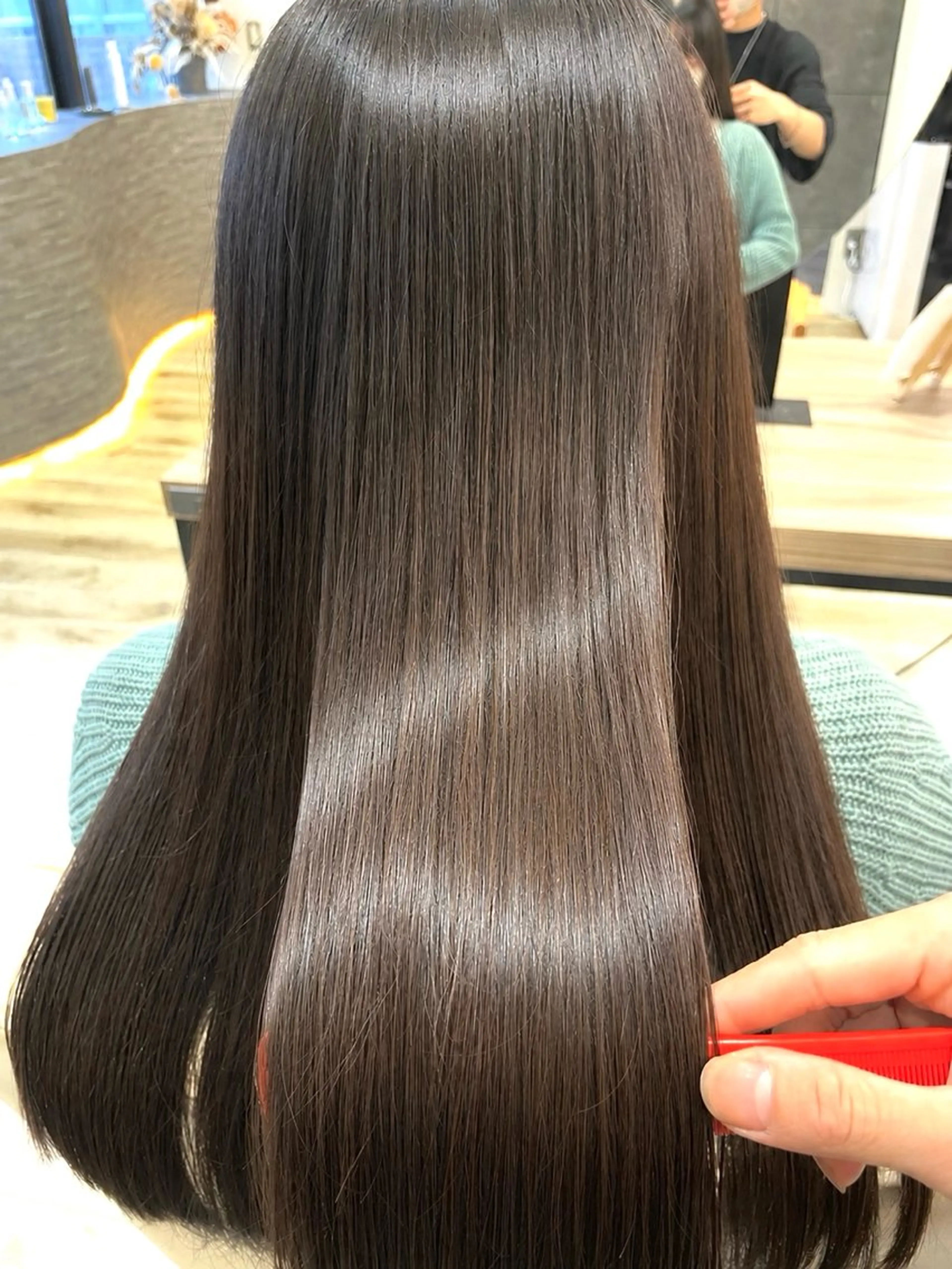 ロング カット トリートメント 髪質改善🪞美髪デザ イン✨️｜後藤将吾のヘアスタイル