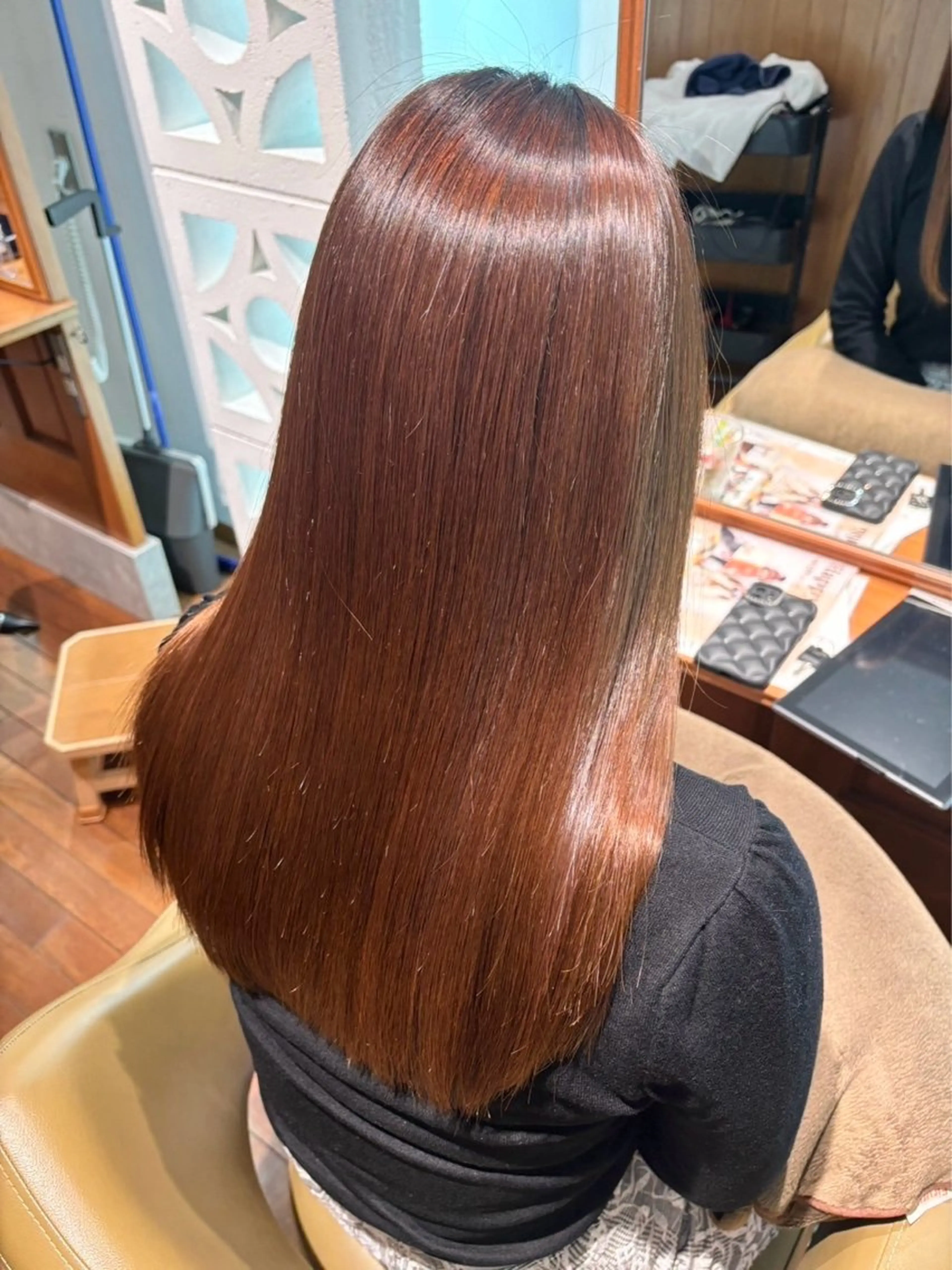 ロング 原畑 貴志のヘアスタイル