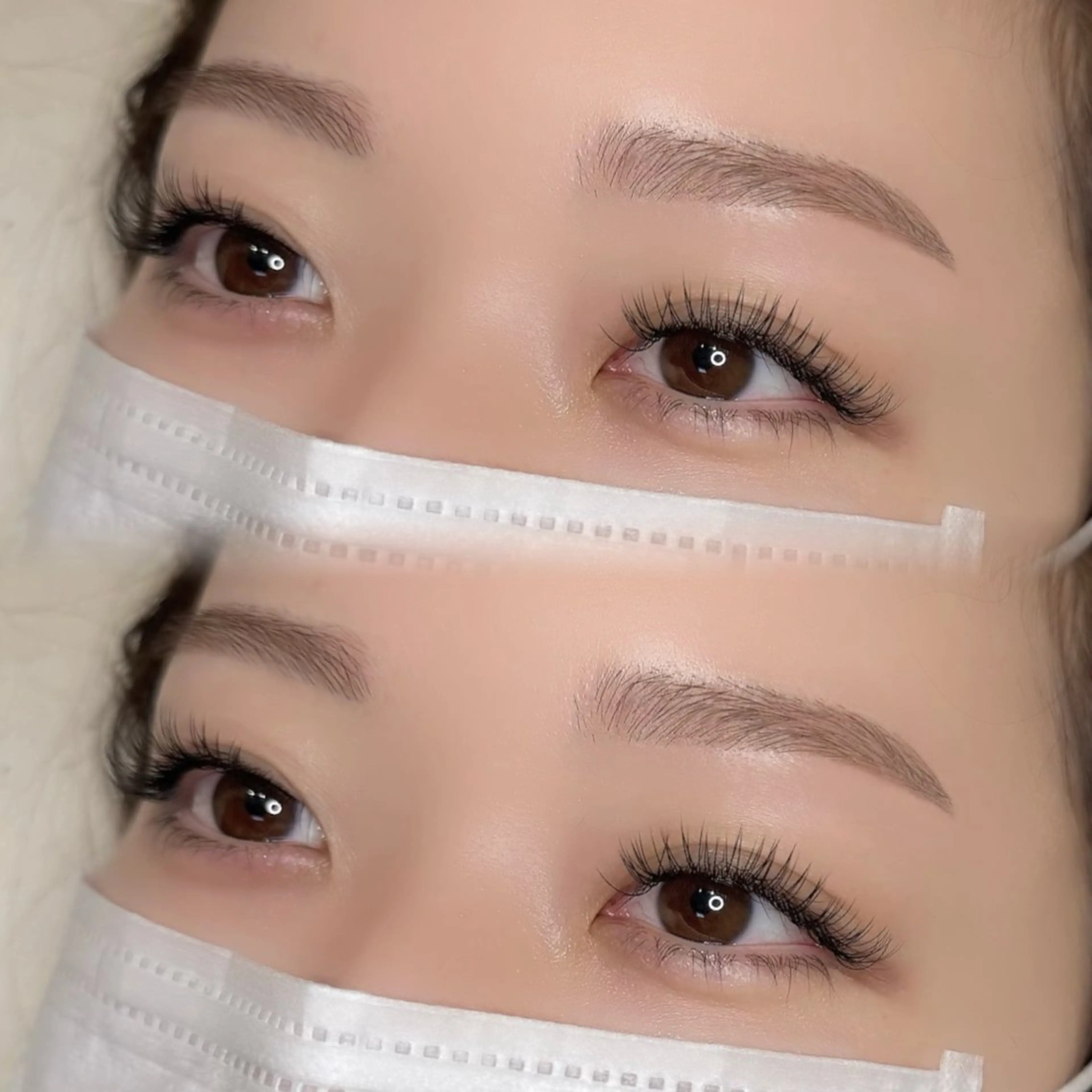 アイブロウ ワックス脱毛 Lowen 野原のマツエク・マツパデザイン