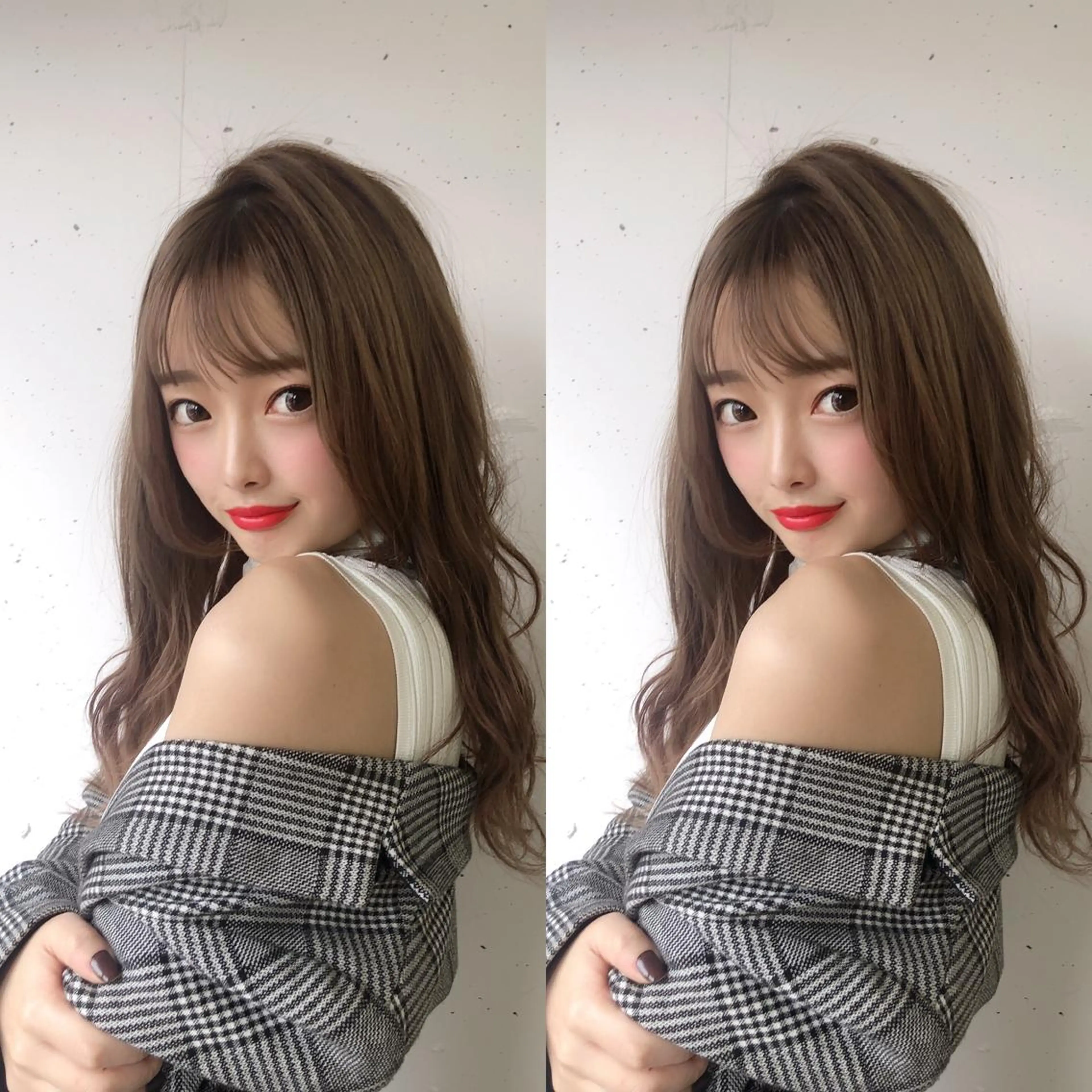 ロング カラー ベージュカラー ブリーチ ケアブリーチ 透明感カラー 池袋髪質改善 タニグチのヘアスタイル