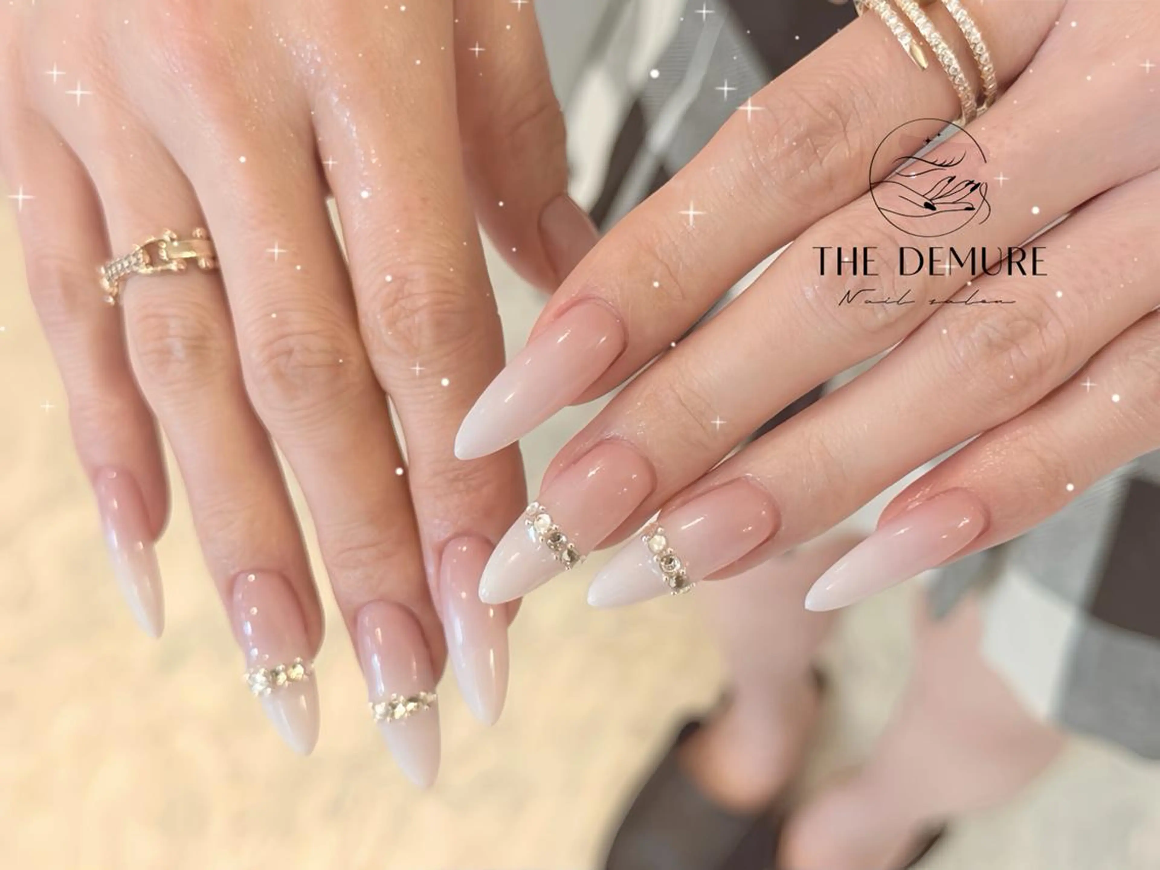 ネイル アートネイル 韓国ネイル マグネットネイル オフィスネイル スカルプネイル ハンドネイル ハンドケア NailDemure 【銀座店】のネイルデザイン