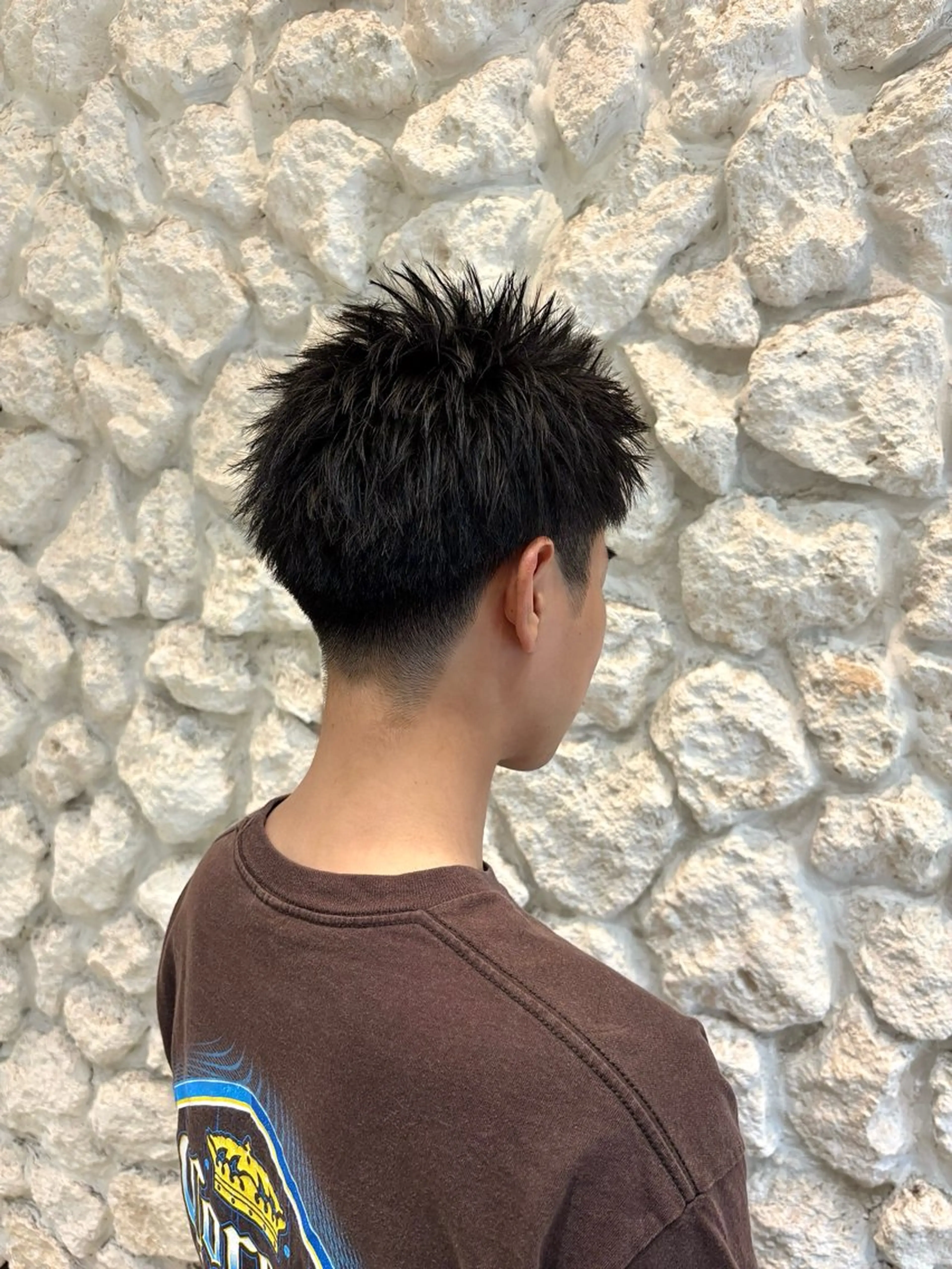 ショート メンズ 山口 南のヘアスタイル