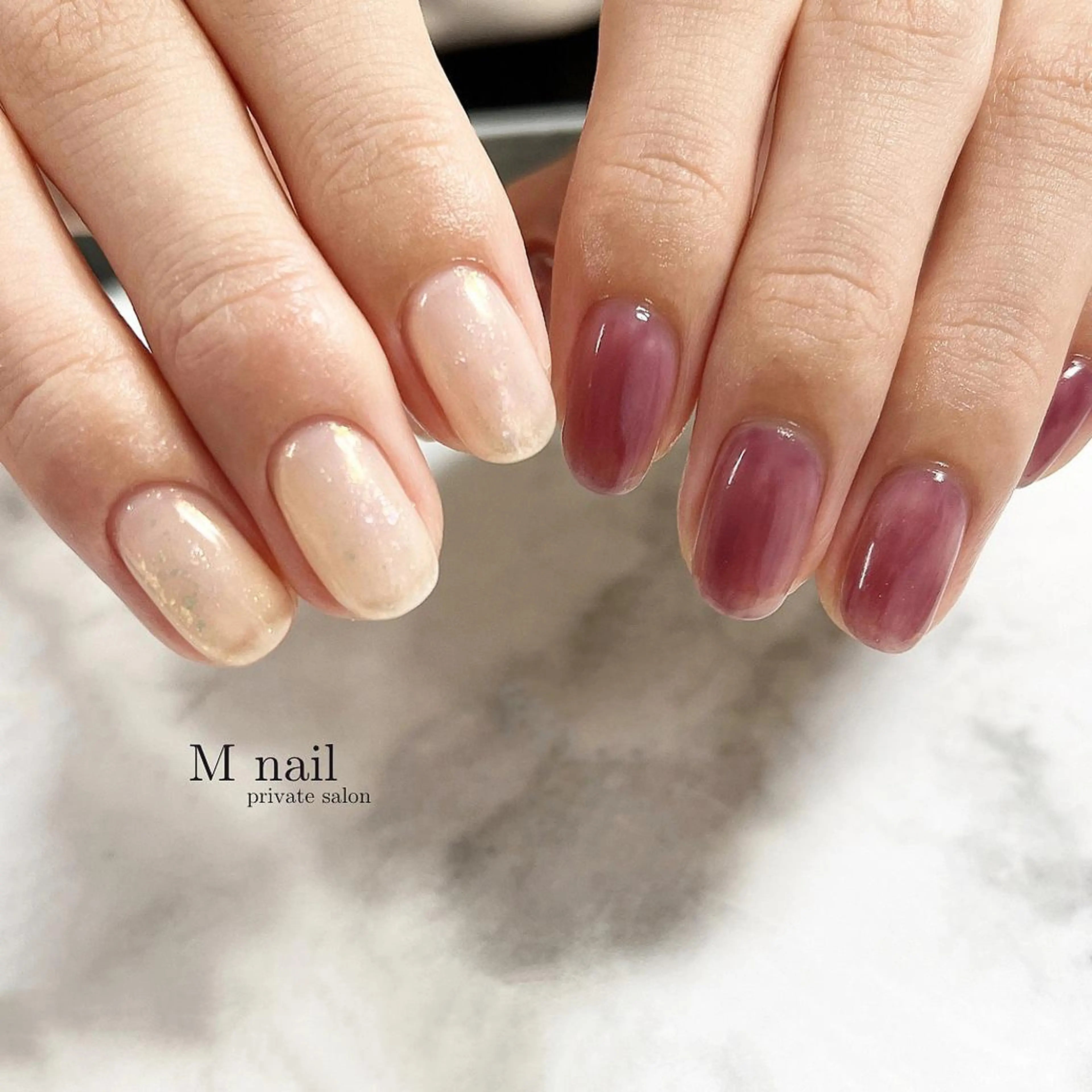 ネイル ハンドネイル M　nail所属・M nailのネイルデザイン