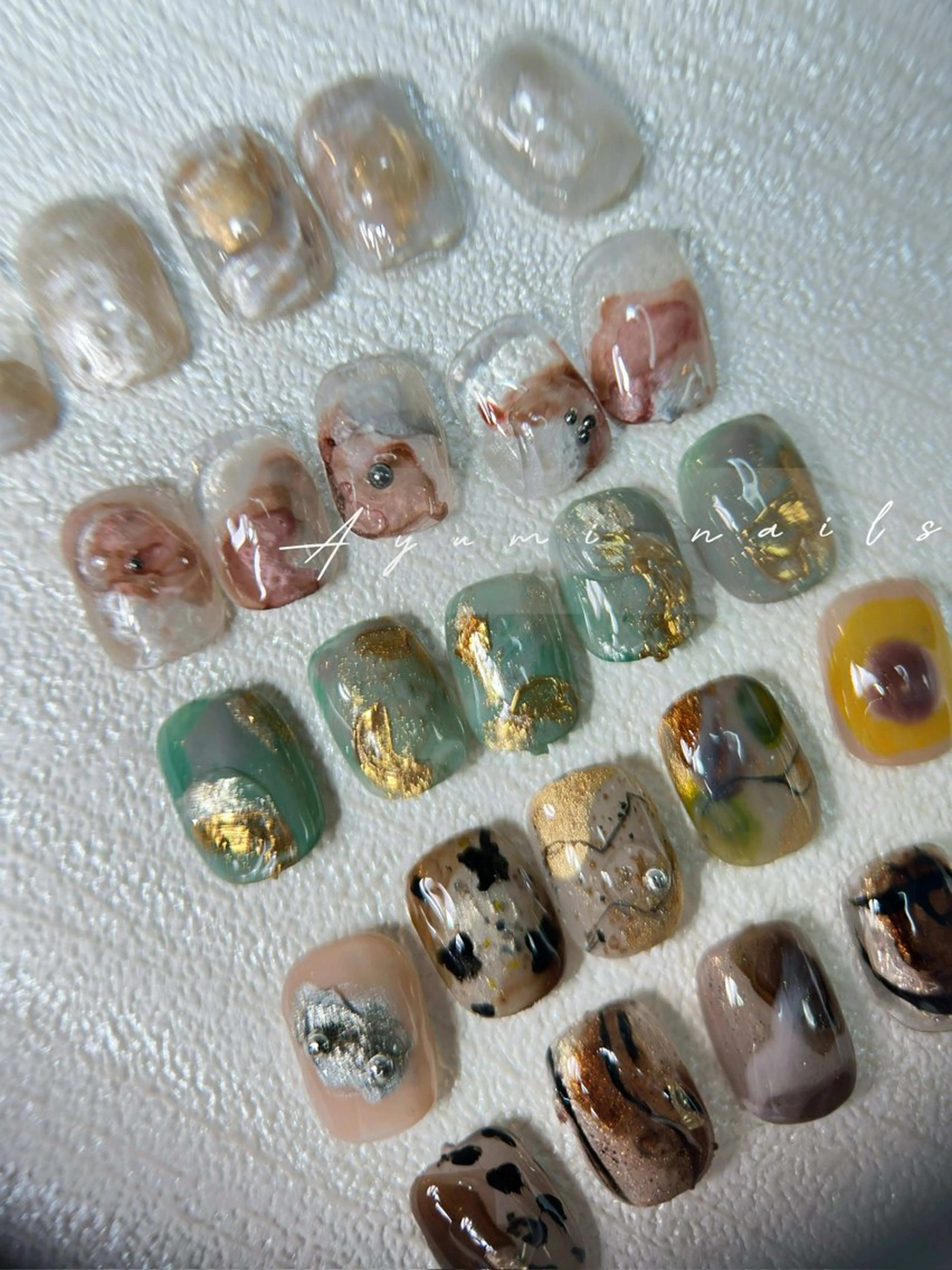 ネイル ニュアンスネイル Ayumi nails川崎店のネイルデザイン