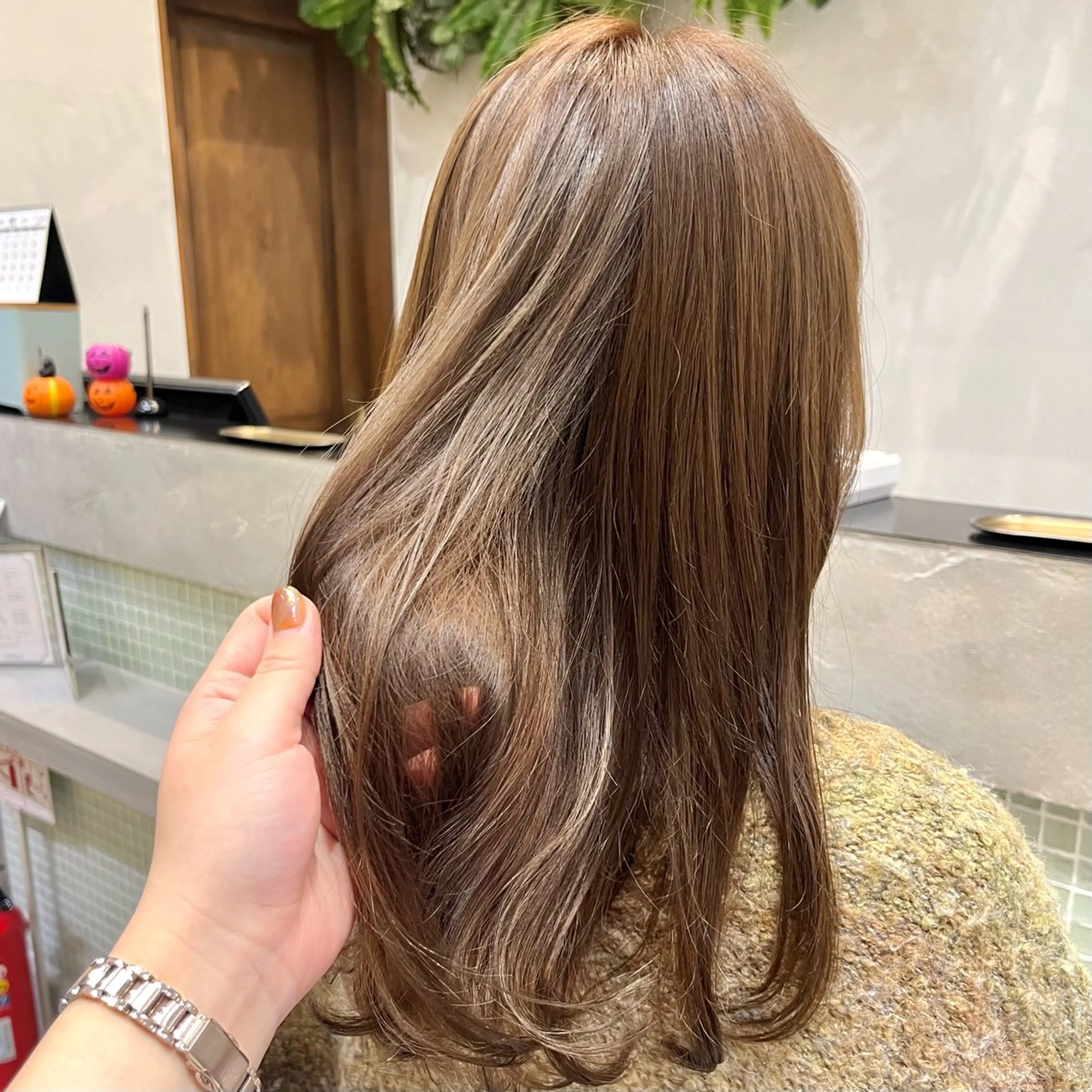 カラー かわいいを＋🎀𖤐 上品hair/ 星愛のヘアスタイル