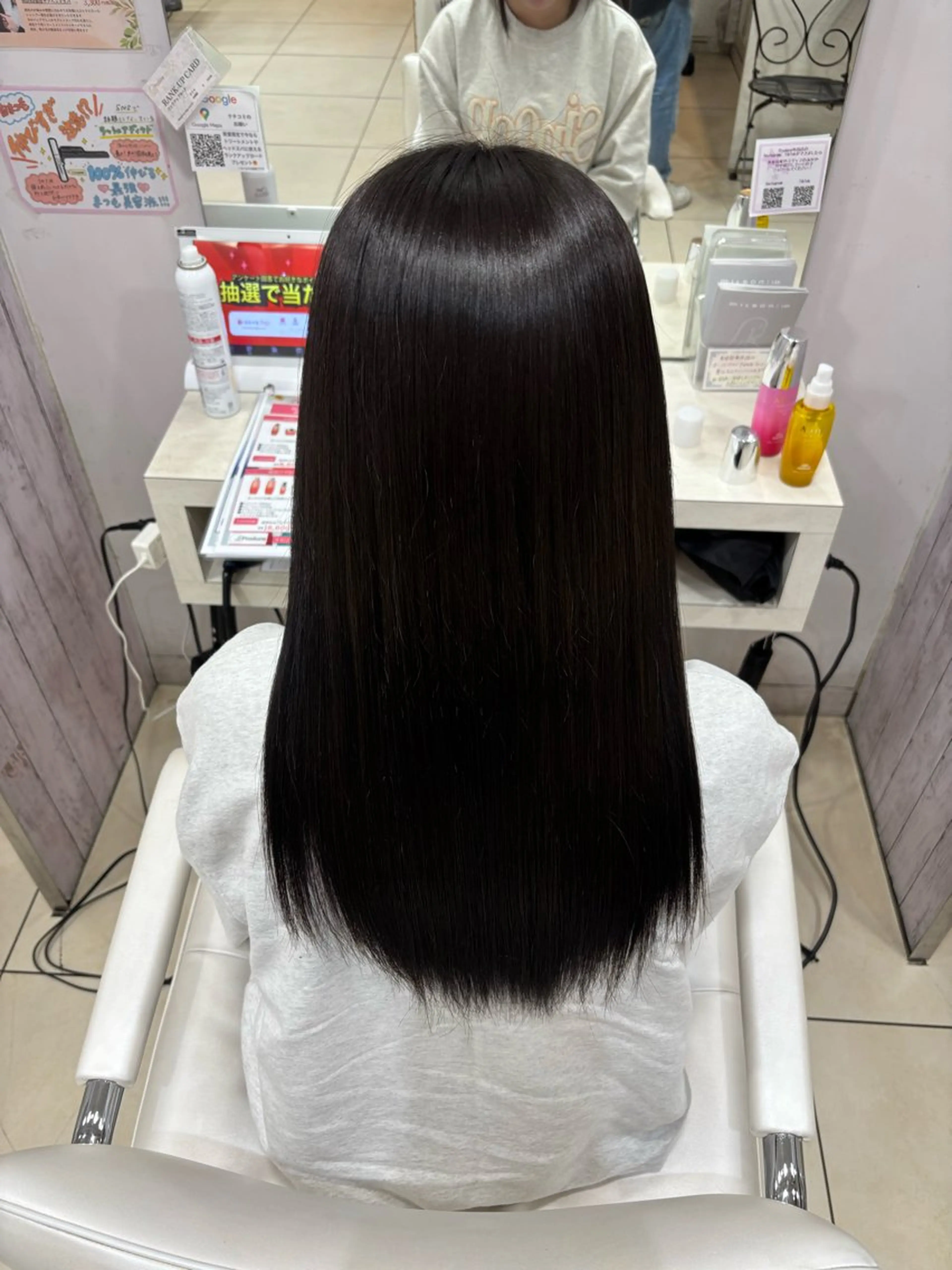 ロング 縮毛矯正 🌸暖色髪質改善 MEI🌸のヘアスタイル