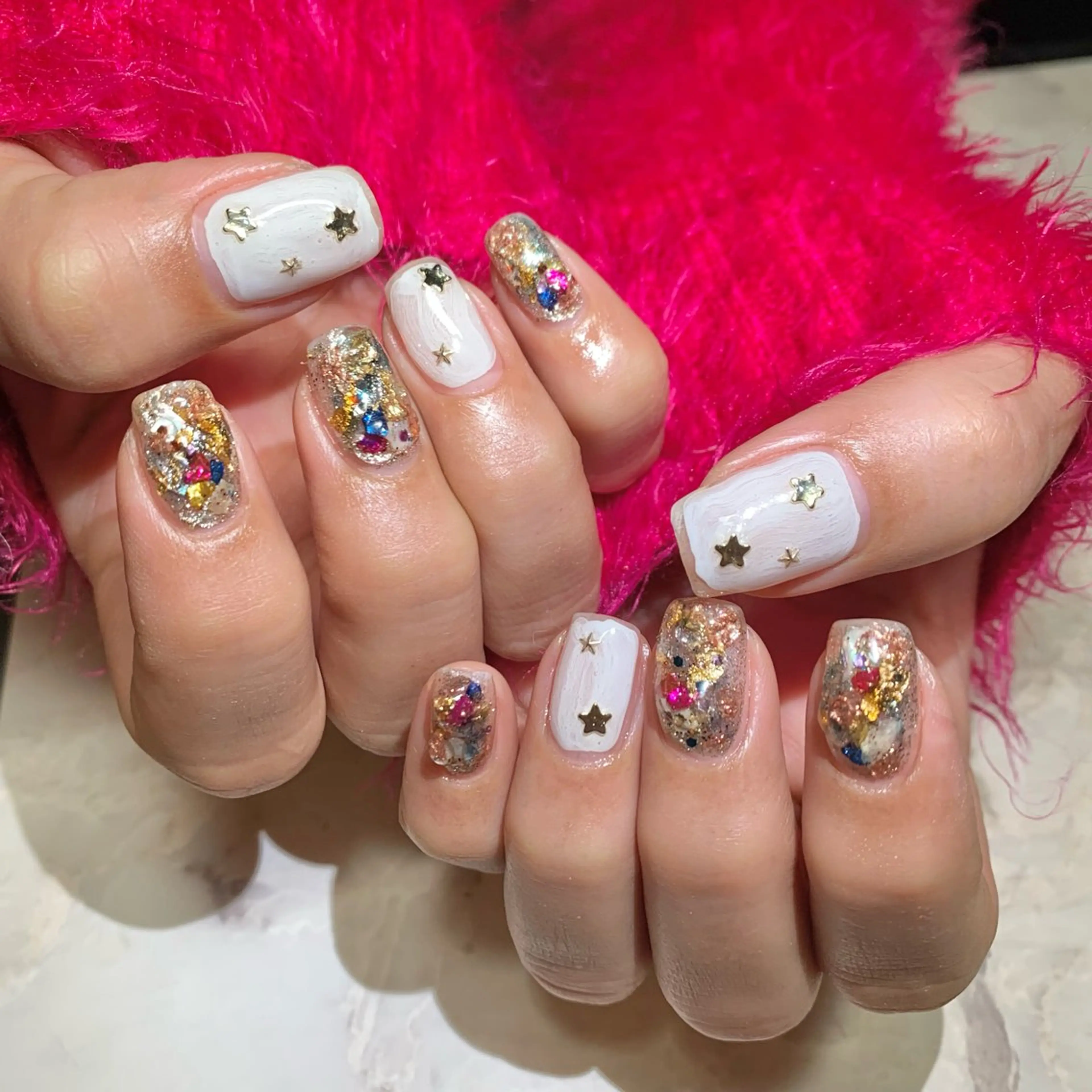 ネイル ハンドネイル gingaginga所属・shinjuku💐 Ayaのネイルデザイン