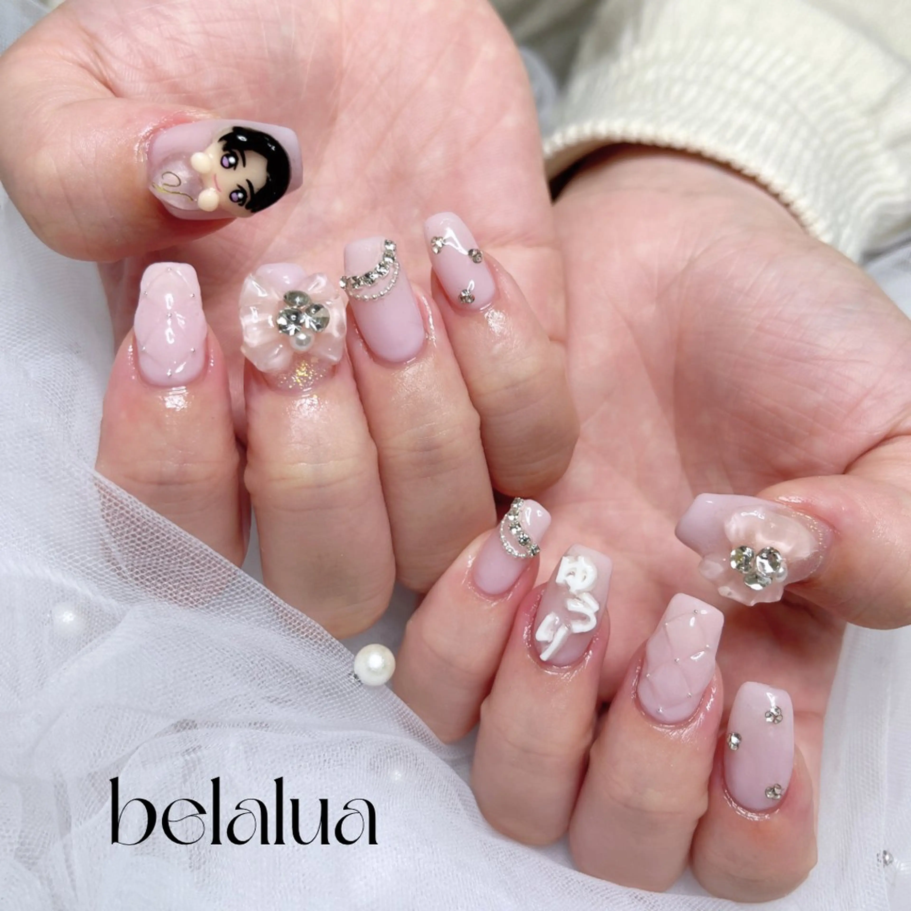 ネイル ハンドネイル belalua nail&eyeのネイルデザイン