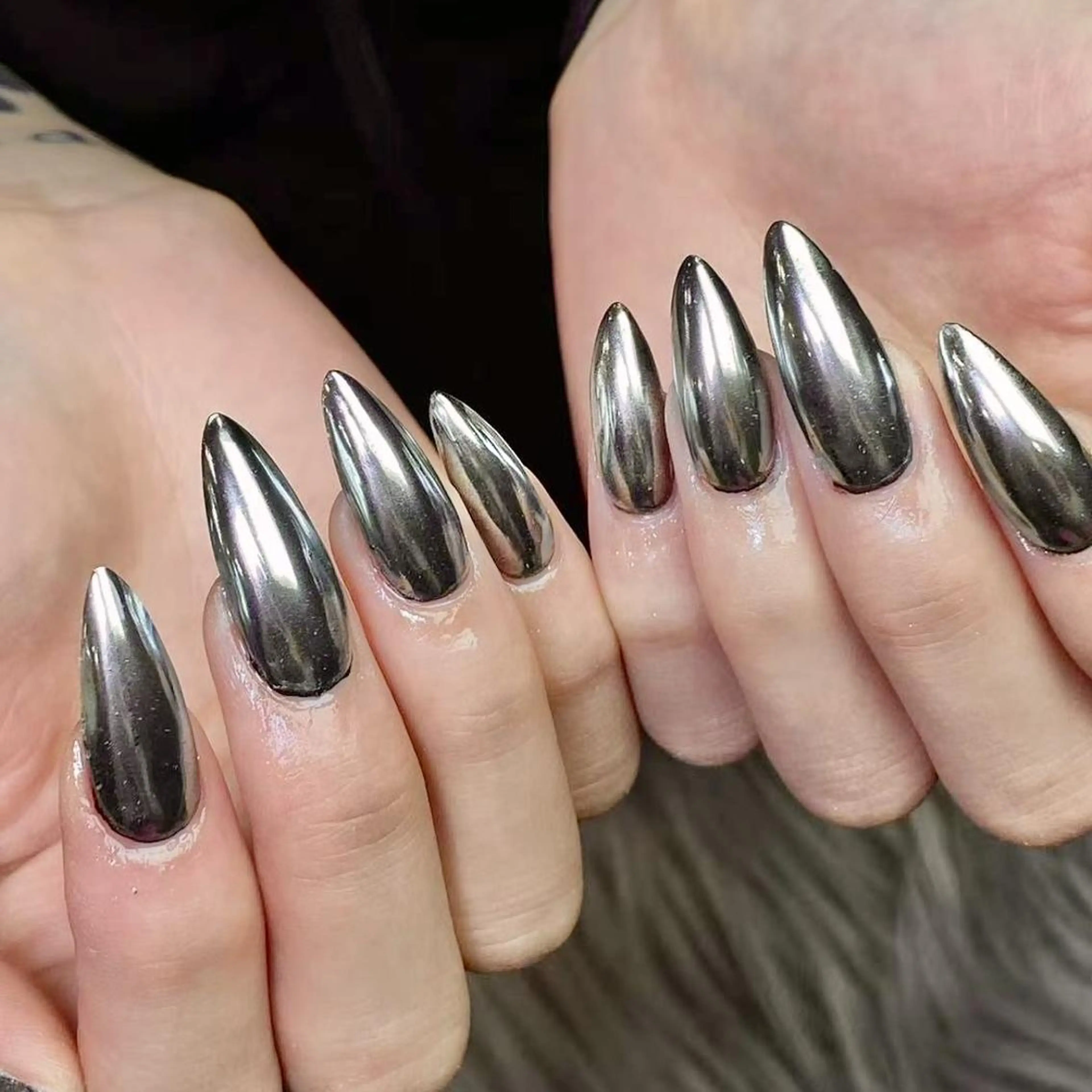 ネイル ハンドネイル Dark Honey karinのネイルデザイン