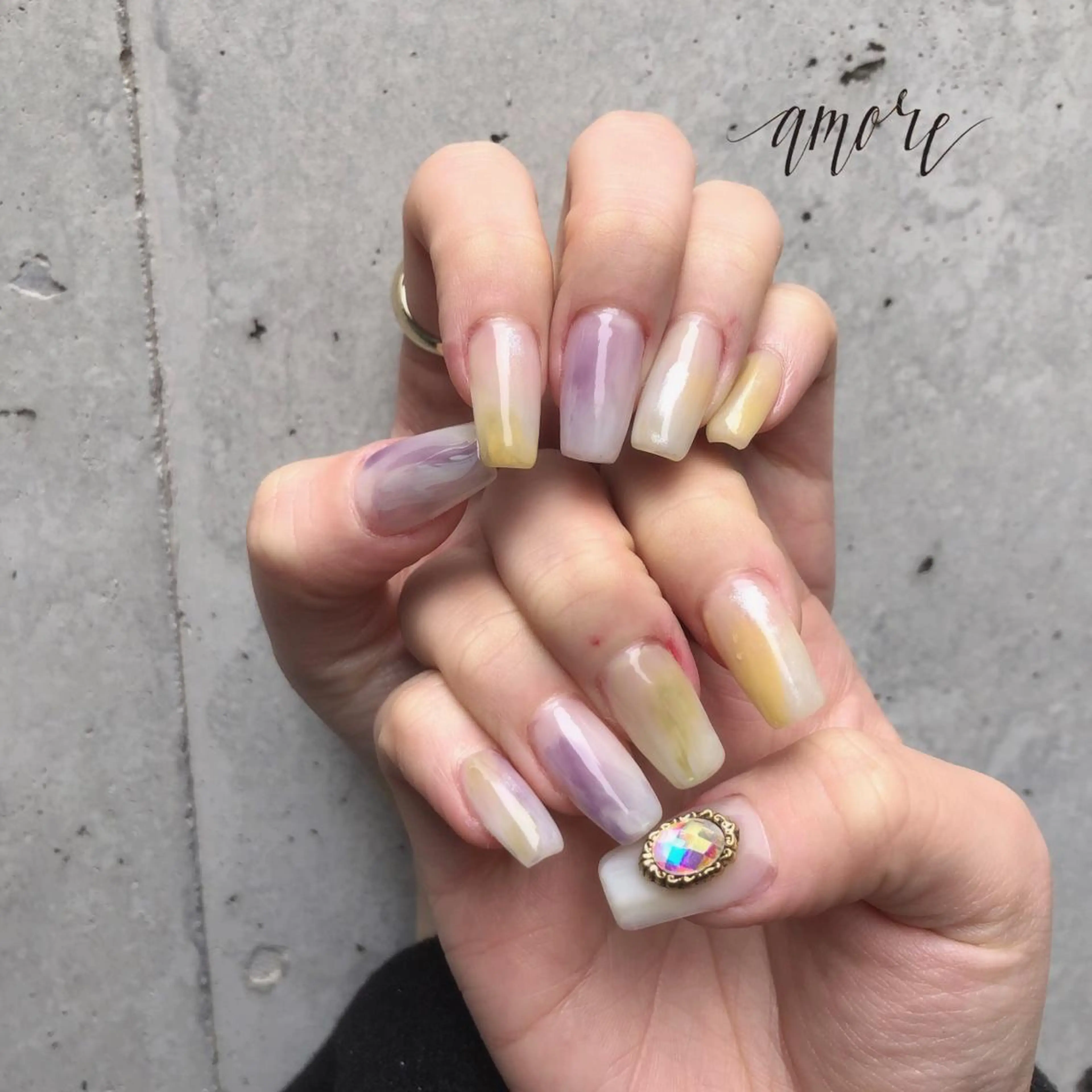 ネイル ジェルネイル キラキラネイル 韓国ネイル ニュアンスネイル スカルプネイル You kyehwaのネイルデザイン