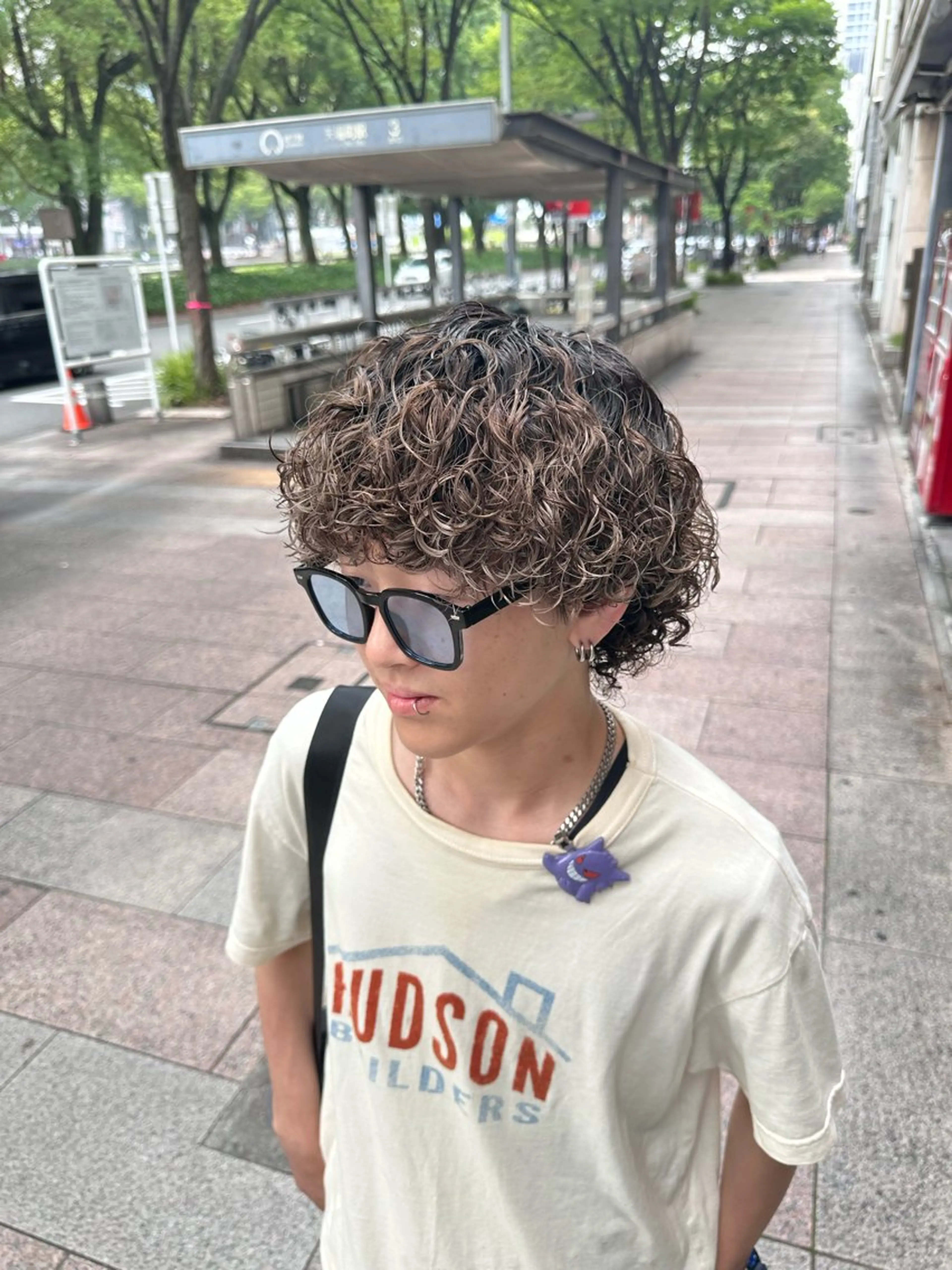 パーマ メンズ 井村 晃琉のヘアスタイル