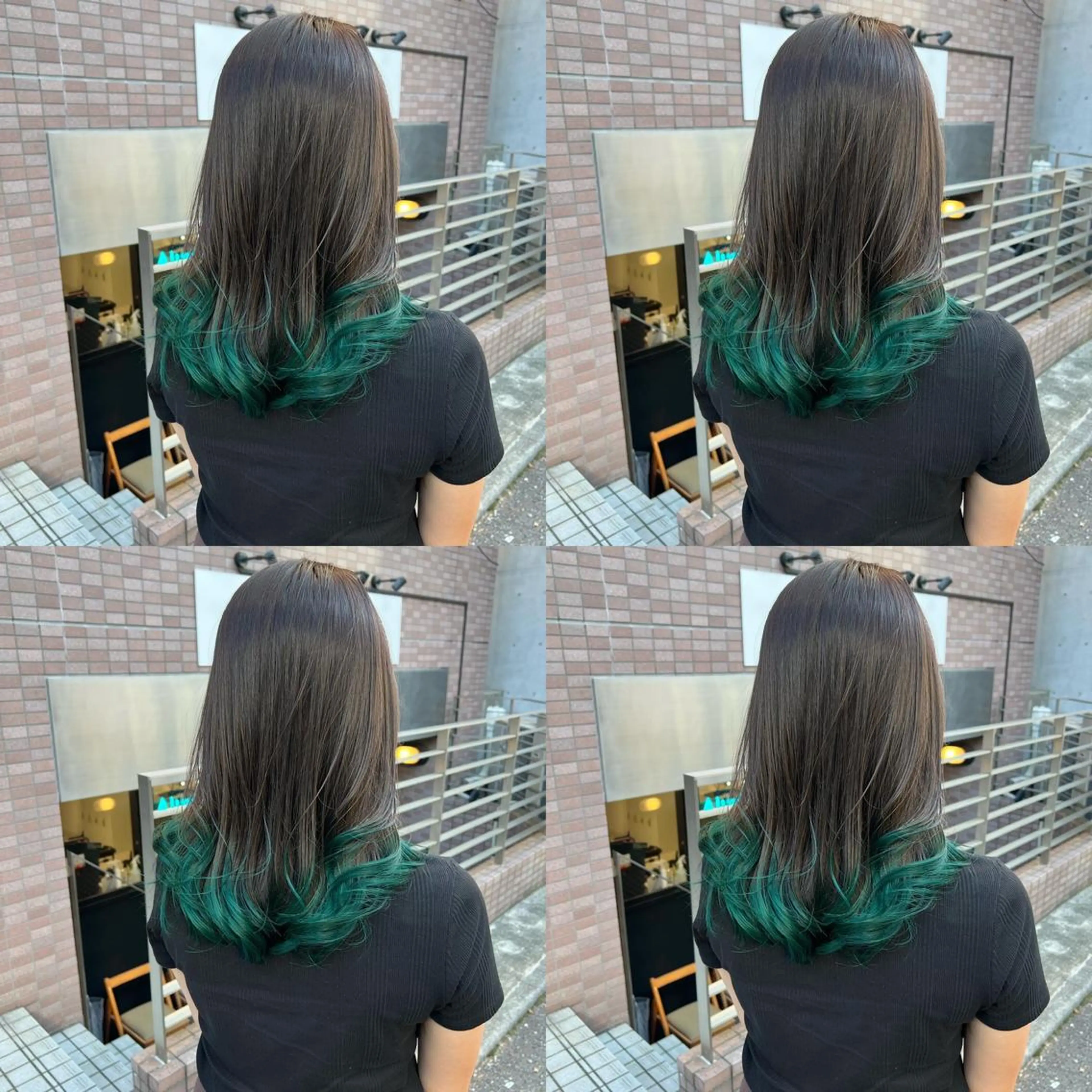 ミディアム カラー ✨縮毛矯正✖︎顔周り レイヤー✨ナカムラのヘアスタイル
