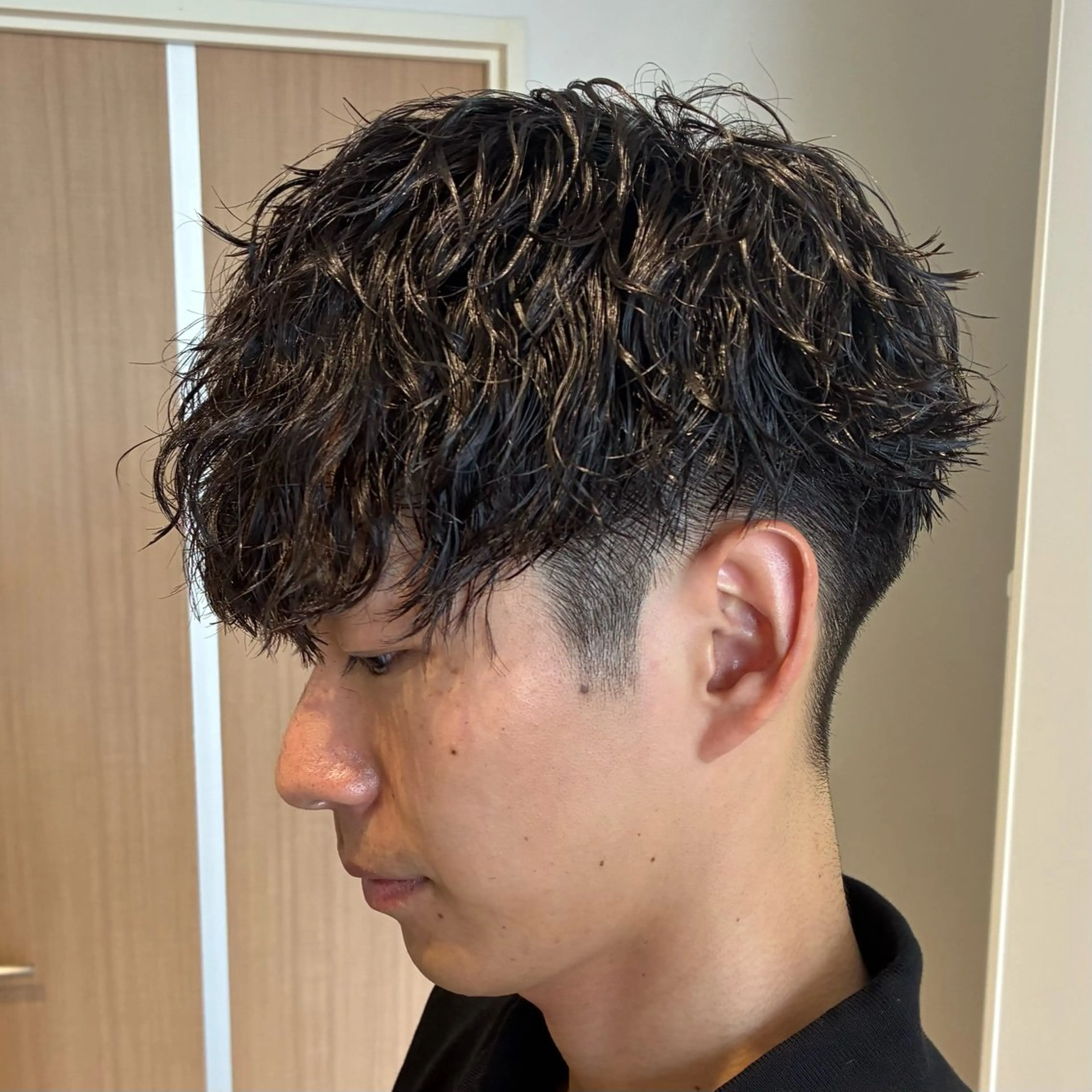 ショート パーマ メンズ 太田 耕司のヘアスタイル