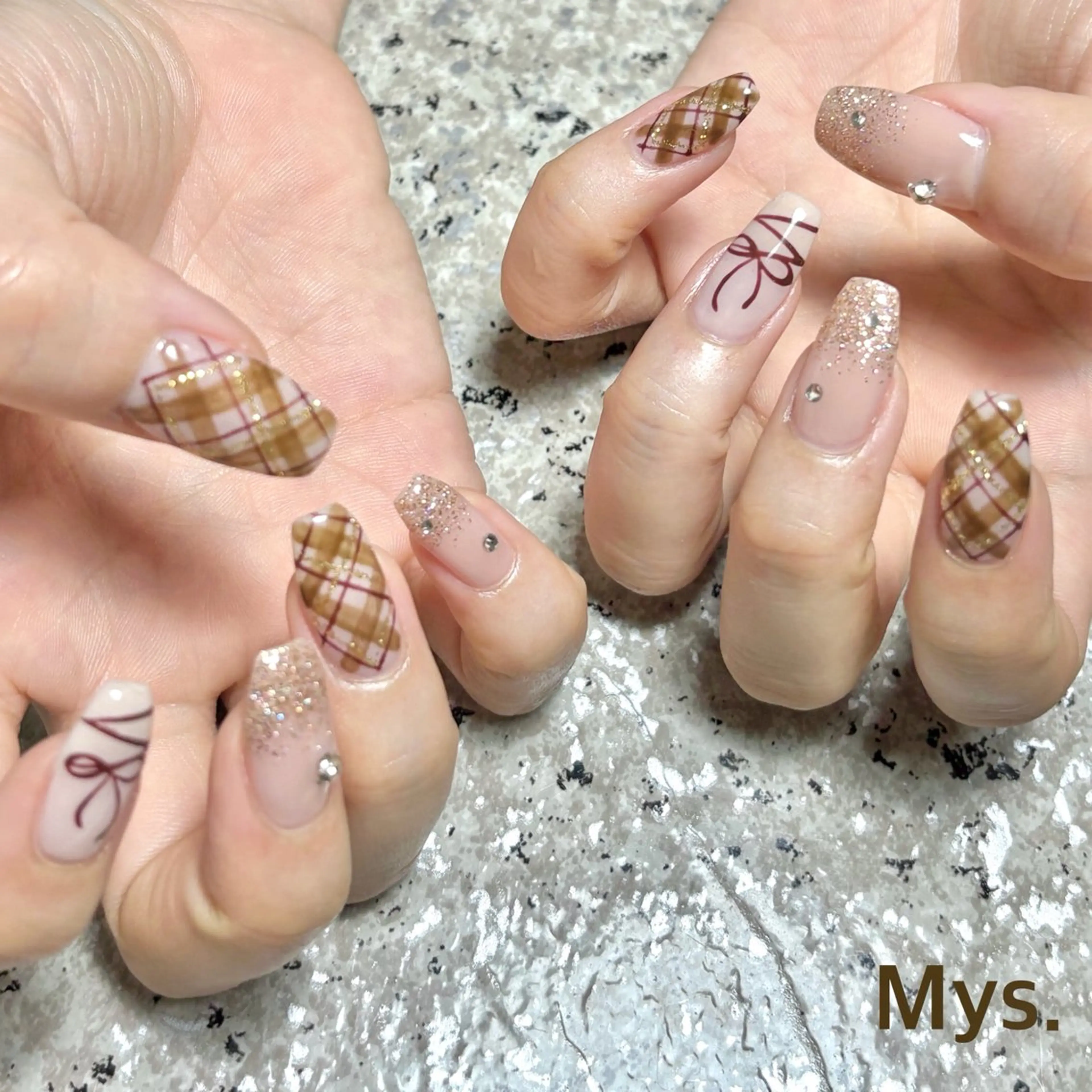 ネイル ハンドネイル Mys. 三上紗紀のネイルデザイン