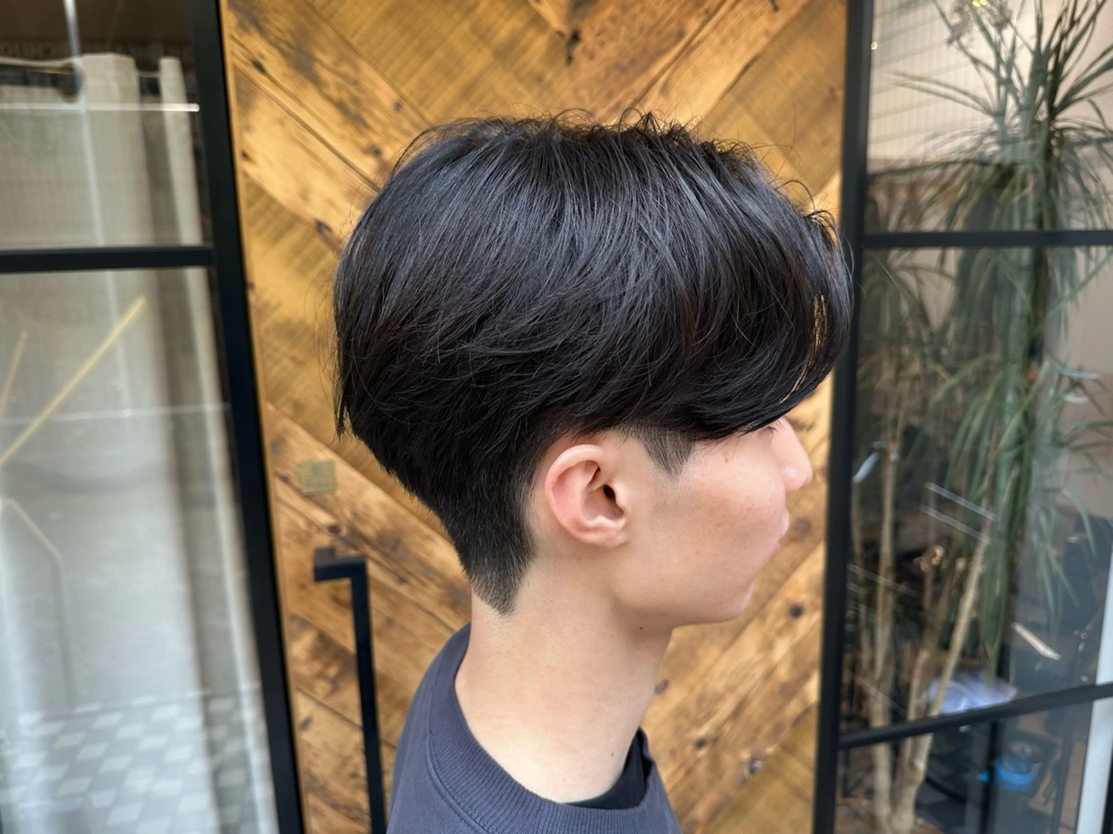 メンズ フェードカット メンズパーマ 波巻きパーマ カット 【gemini店長】 メンズ特化中野稜平のヘアスタイル