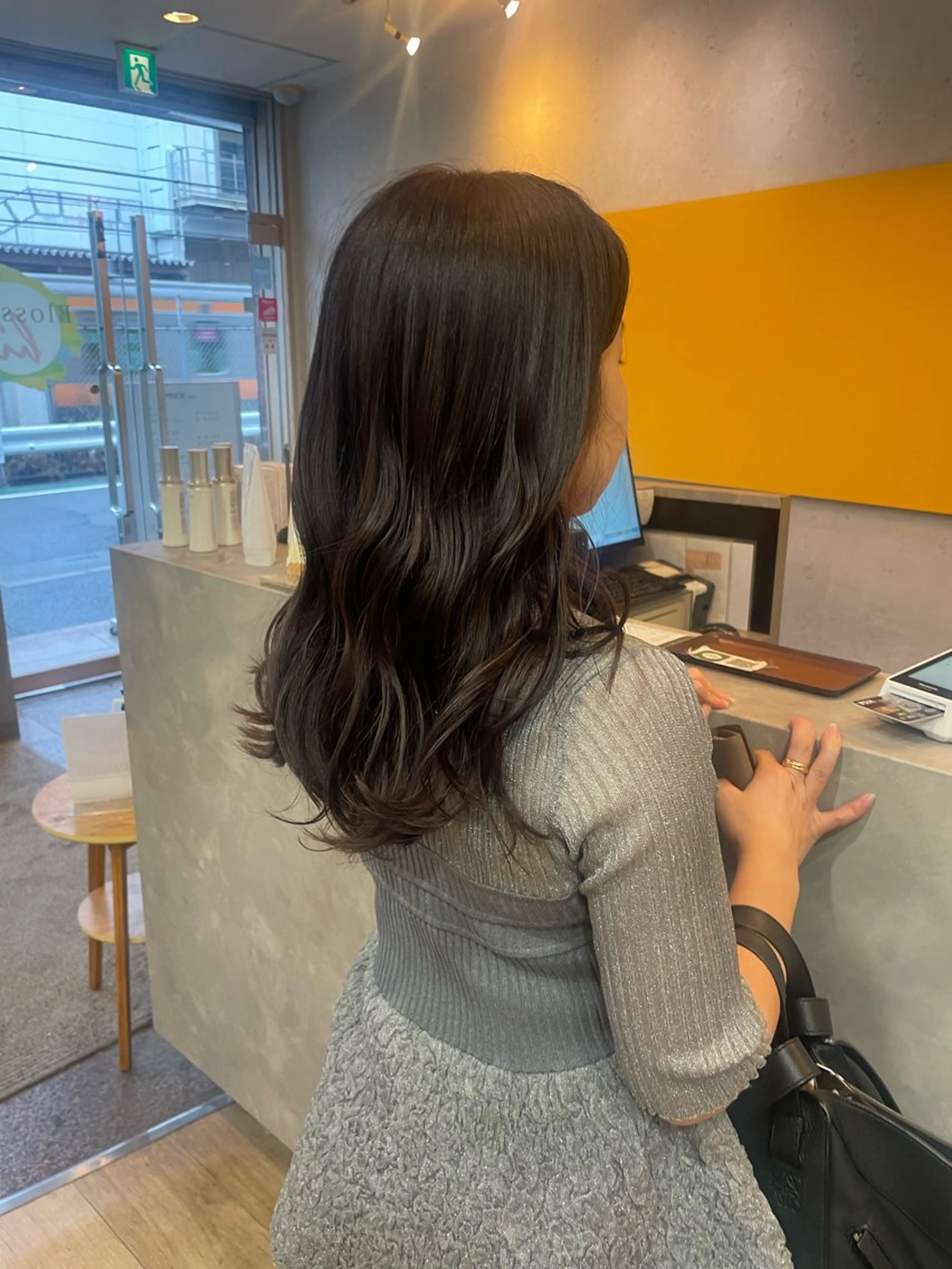 ロング カラー ブラウンカラー ヘアカラー トリートメント 髪質改善/Bloss om🌷高橋沙衣のヘアスタイル