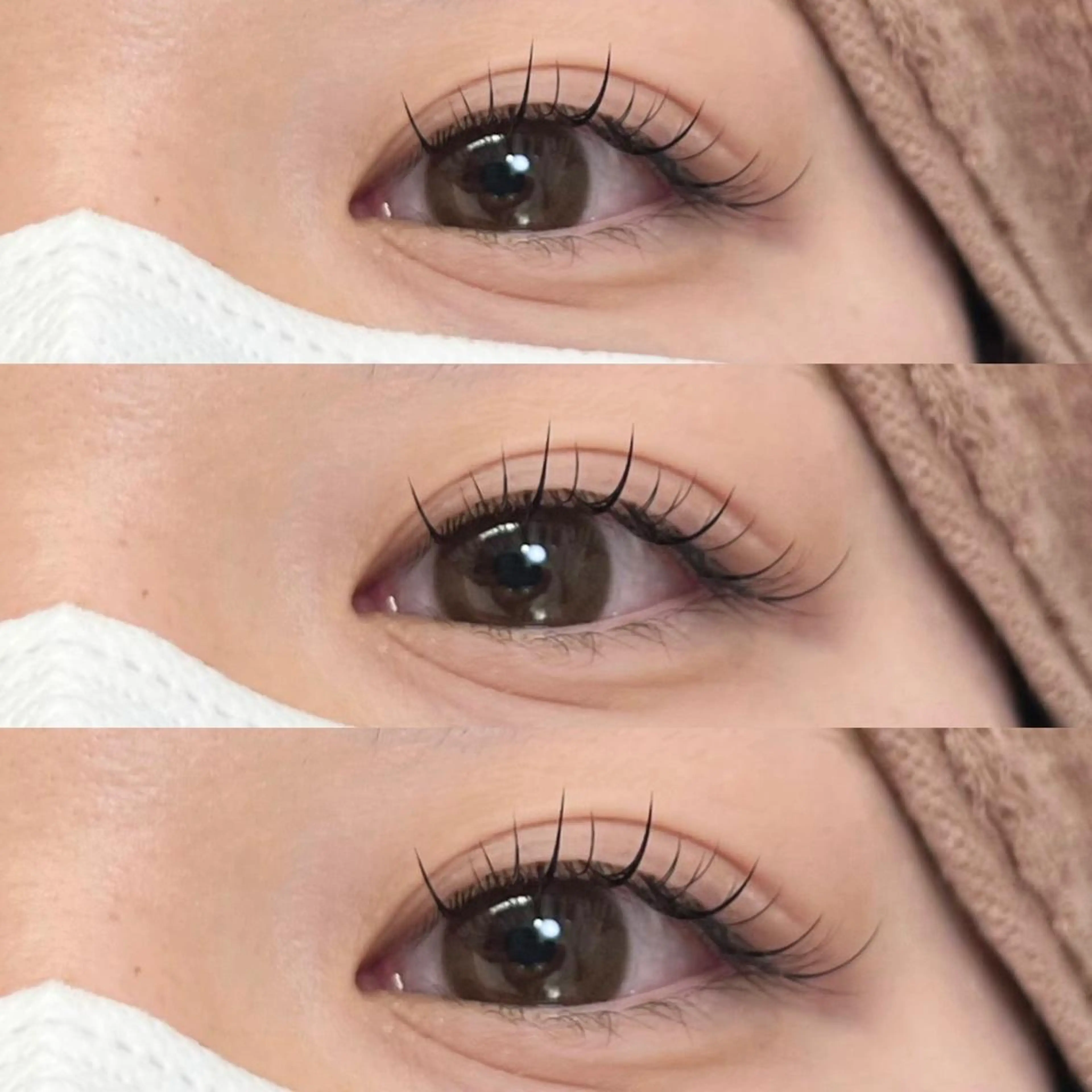 マツエク・マツパ アイブロウ フラットラッシュ パリジェンヌラッシュリフト まつげパーマ 下まつげエクステ 一重×まつ毛パーマ Cherie Kawaguchiのマツエク・マツパデザイン