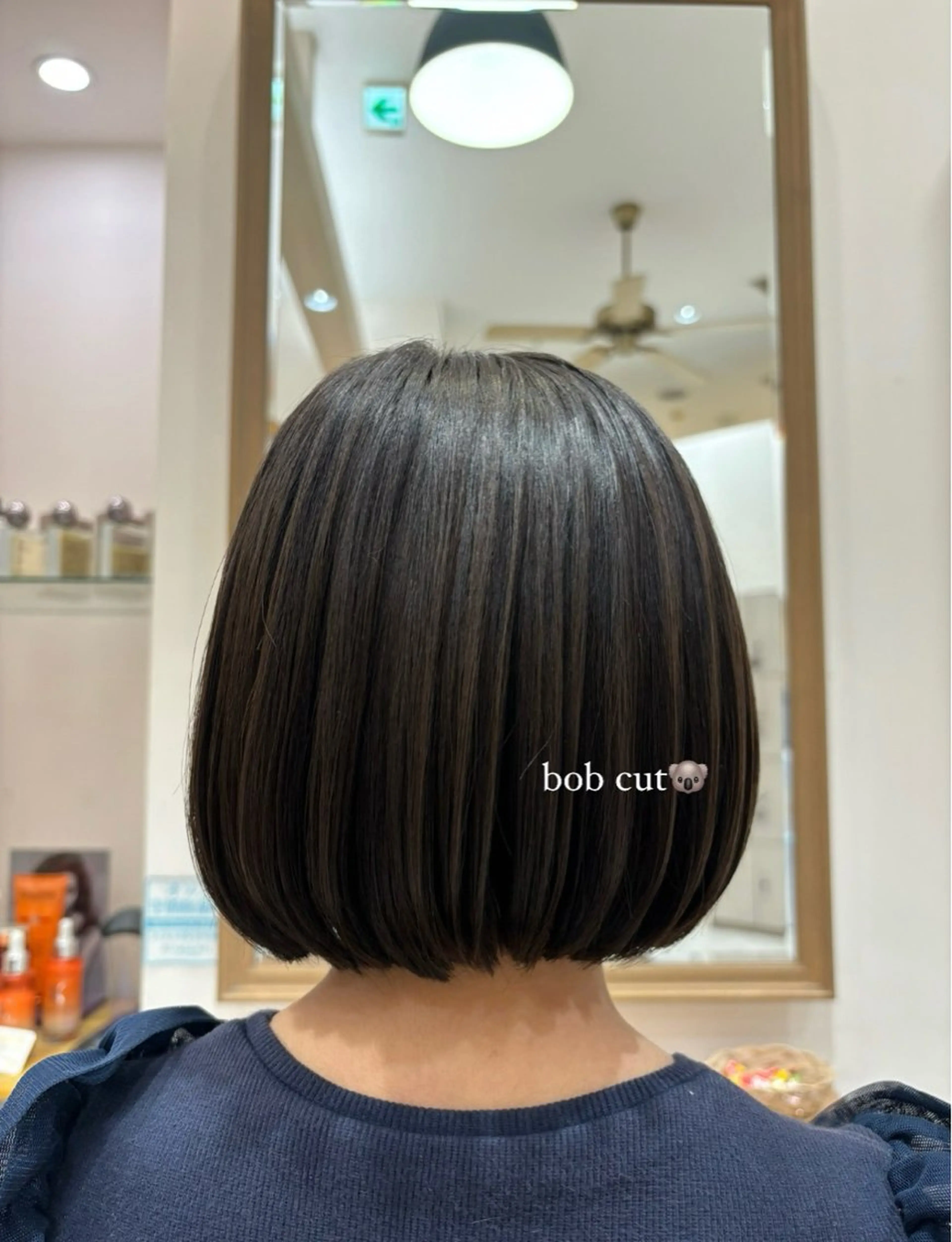 ショート ボブ 小竹 夏花のヘアスタイル