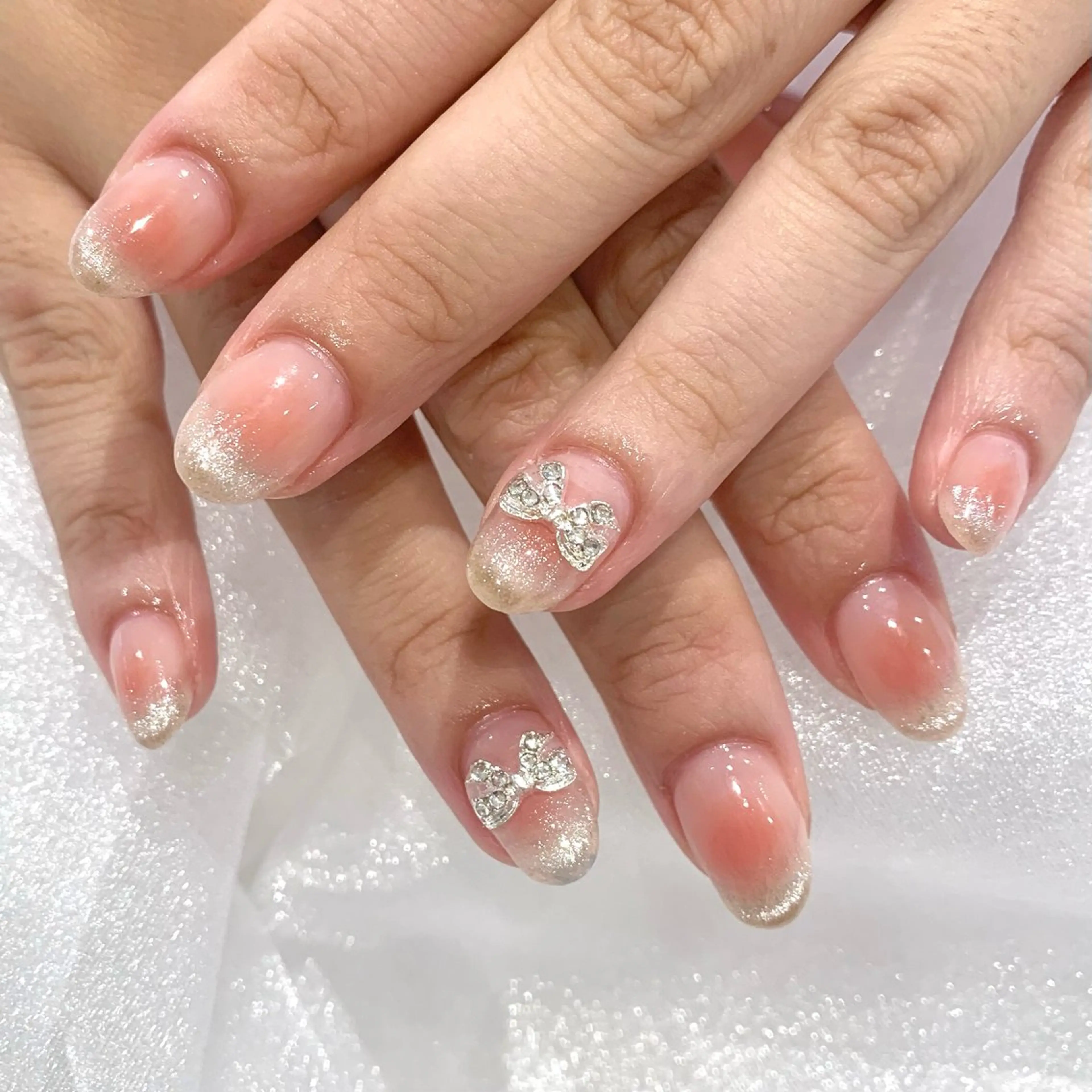 ネイル チークネイル ハンドネイル nailist🍒 ヤマザキのネイルデザイン