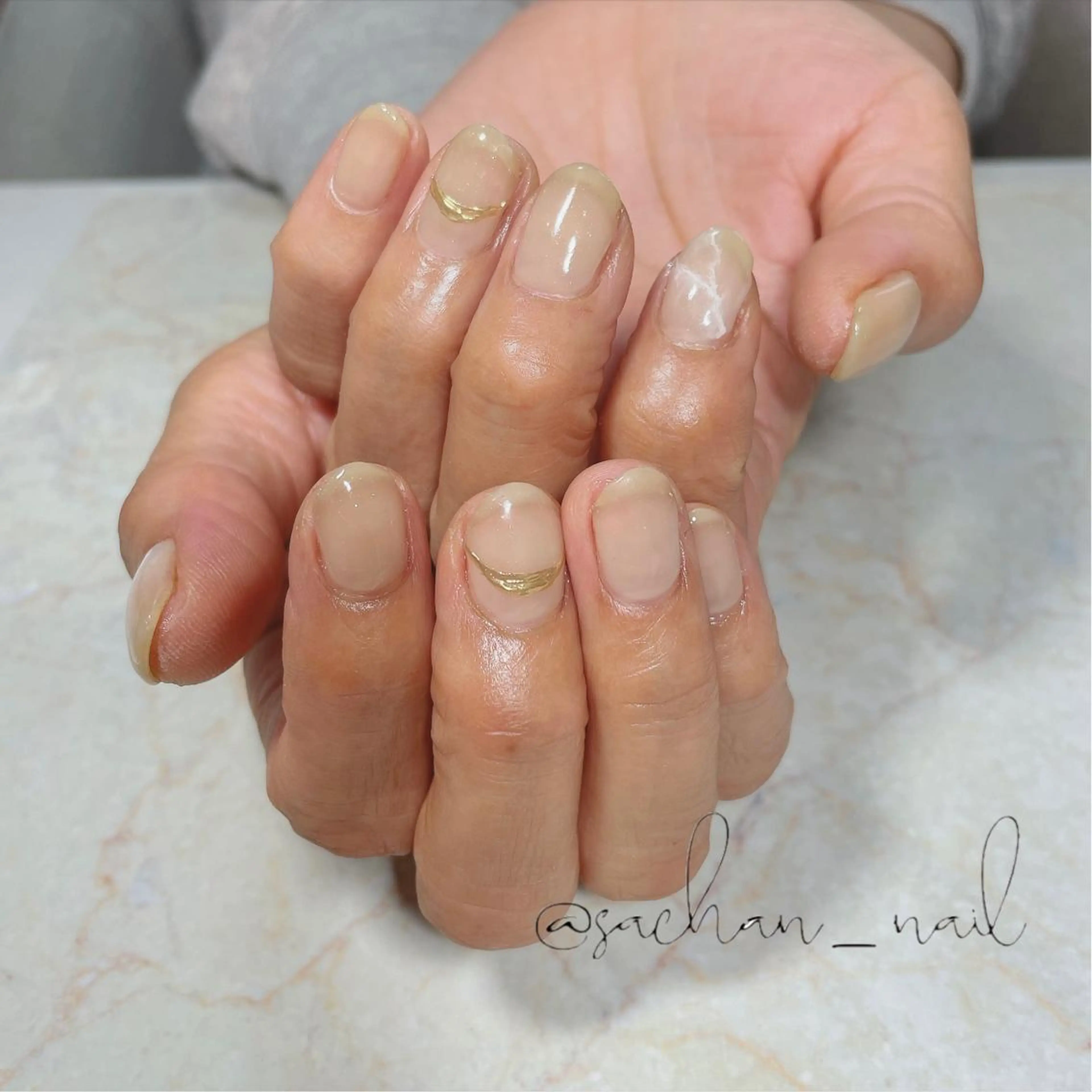 ネイル ハンドネイル Sukegawa Satsukiのネイルデザイン