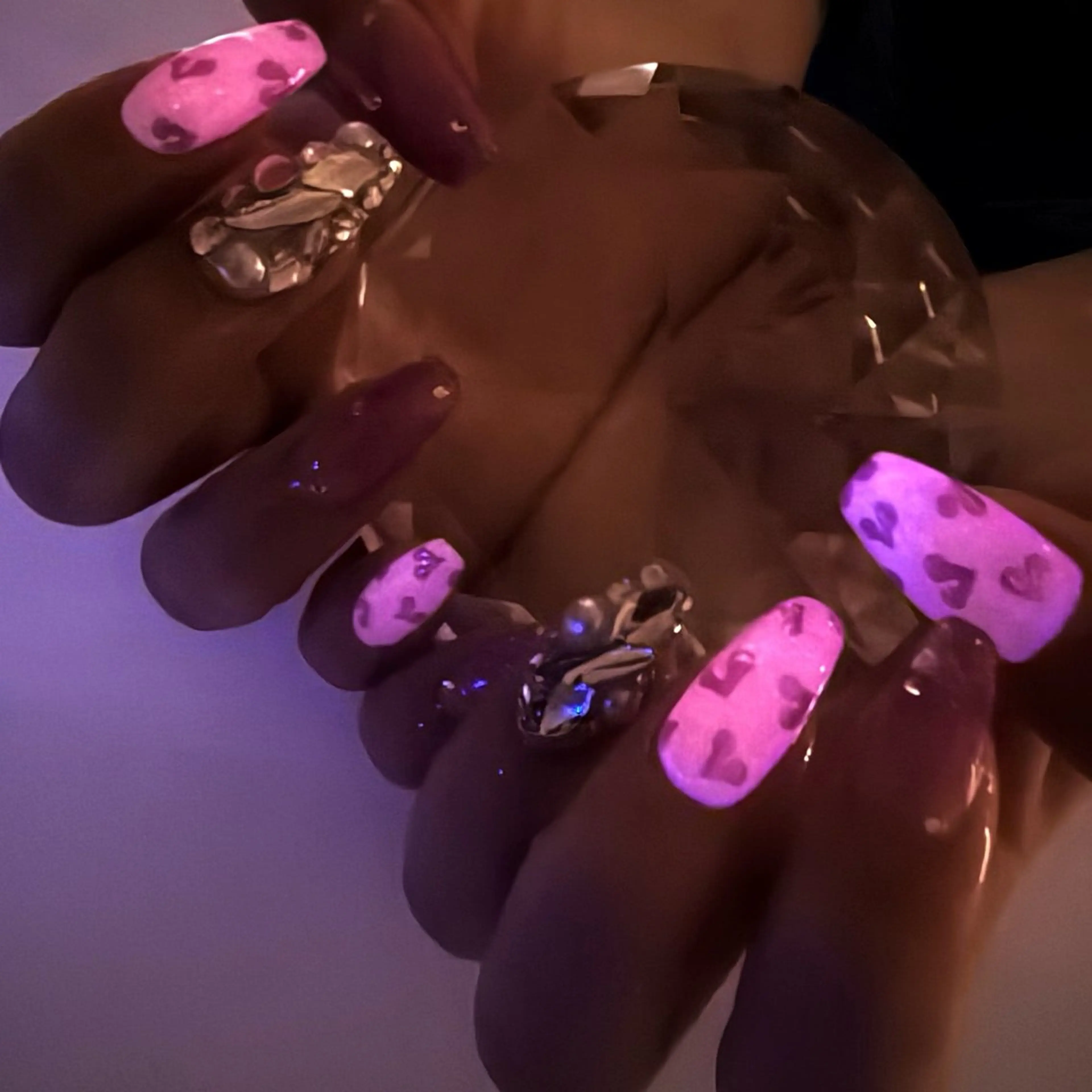 ネイル ハンドネイル Rose Glass 高蔵寺店のネイルデザイン