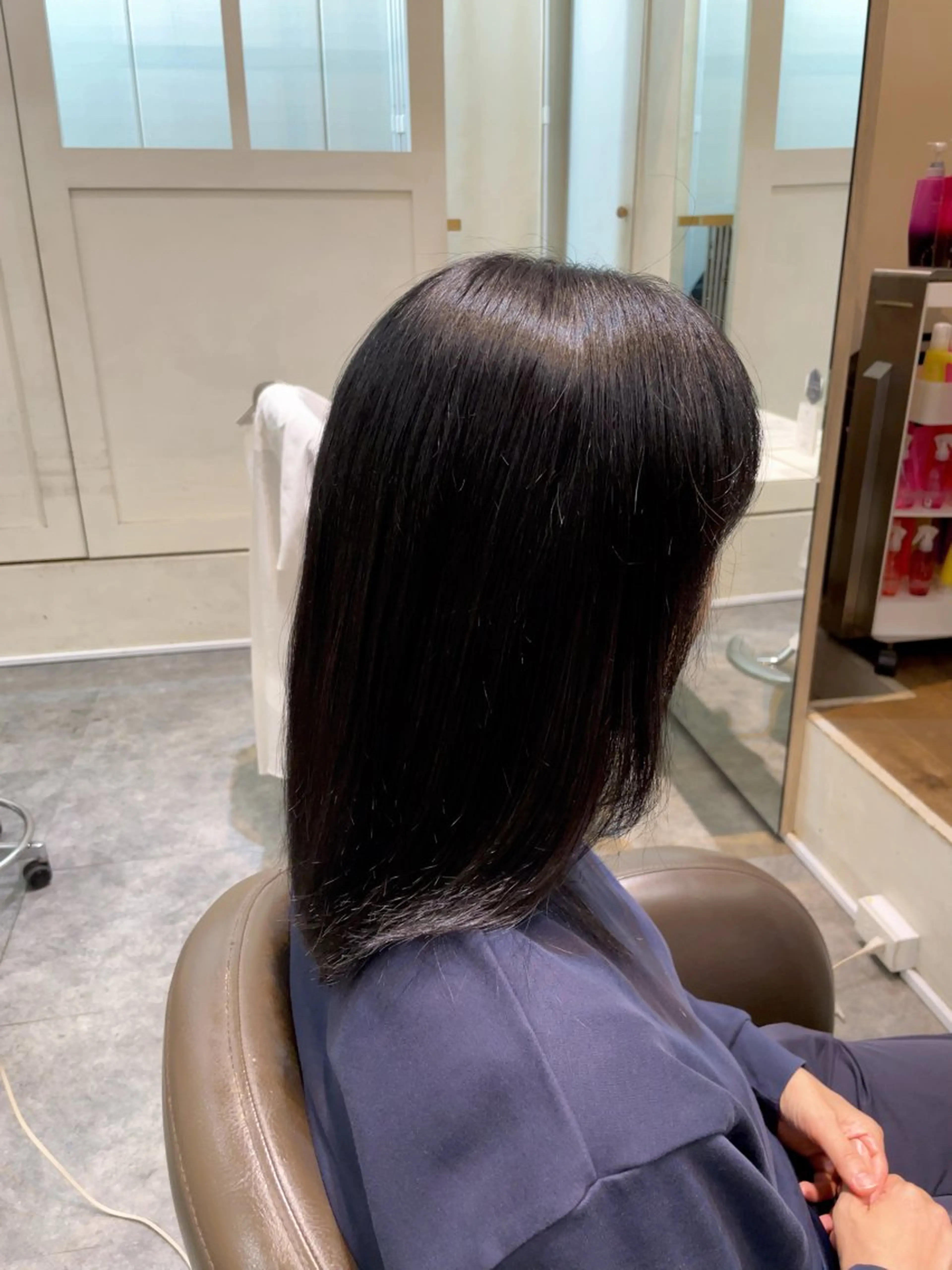 ミディアム カラー ヘアカラー abie hair所属・コスパ◎/ナチュラル カラー/グレイ/佑壮のヘアスタイル