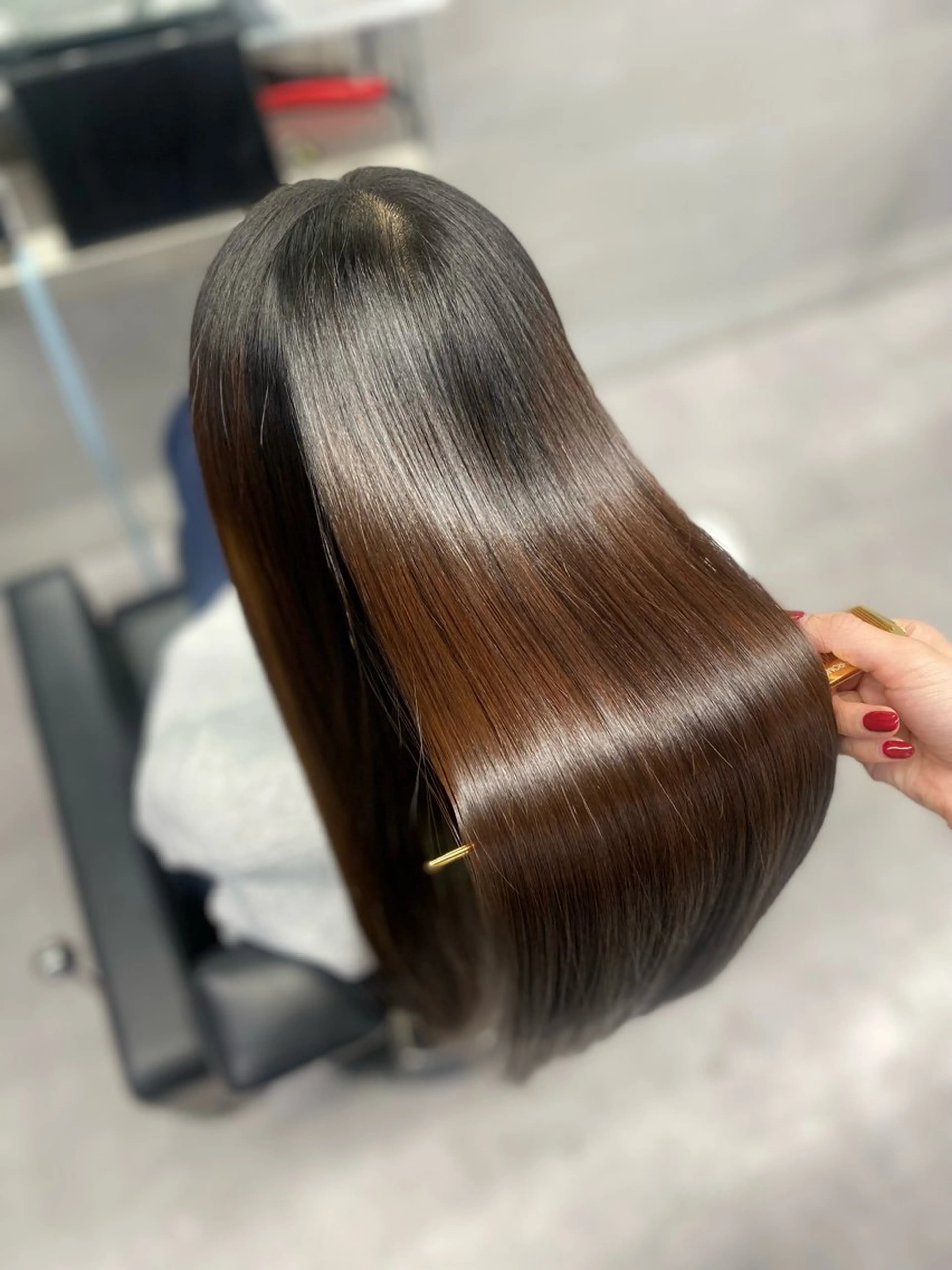 ロング トリートメント 艶髪/縮毛矯正 🫧辻野海羽のヘアスタイル