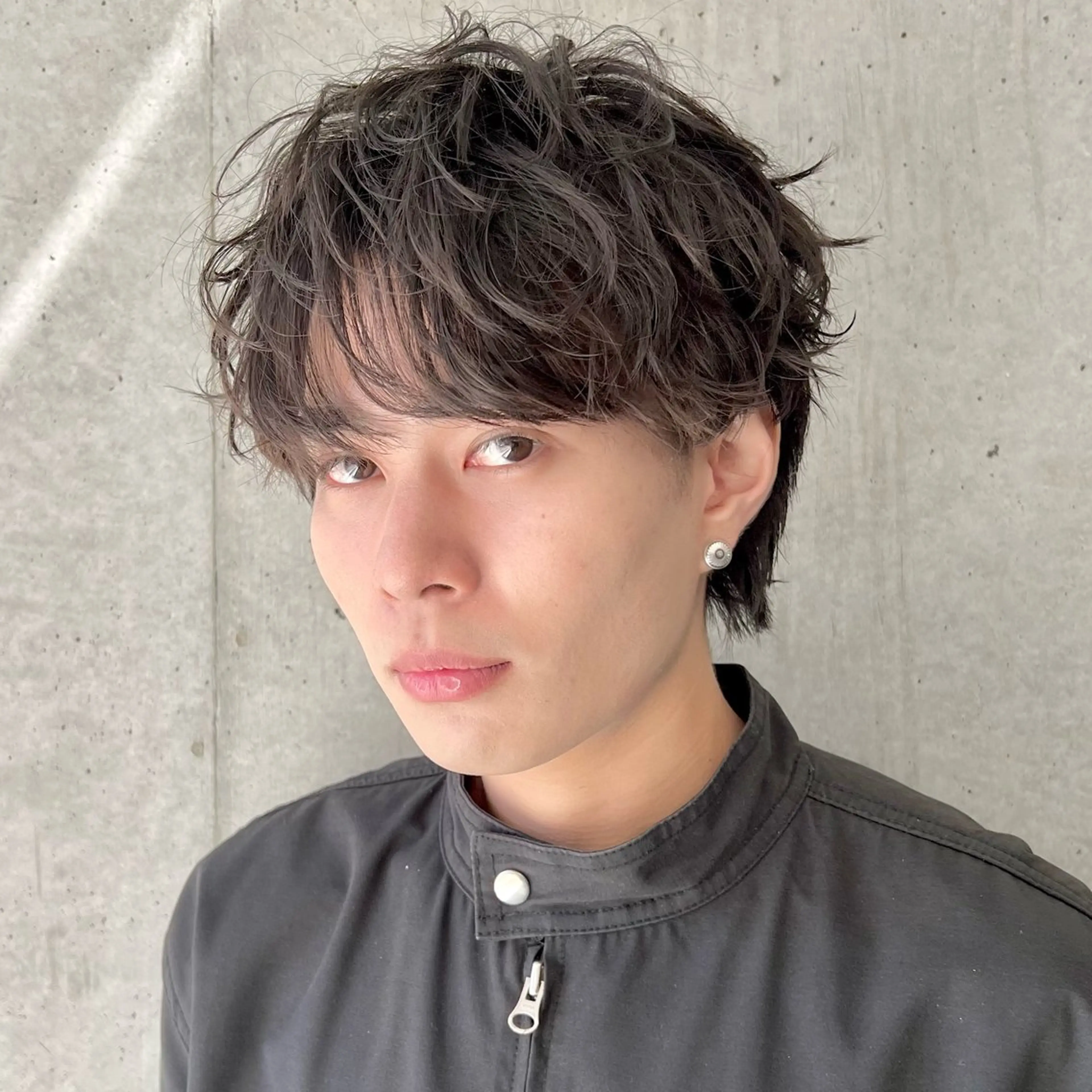 メンズ フェザーパーマ🌙 毛流れ yuzukiのヘアスタイル