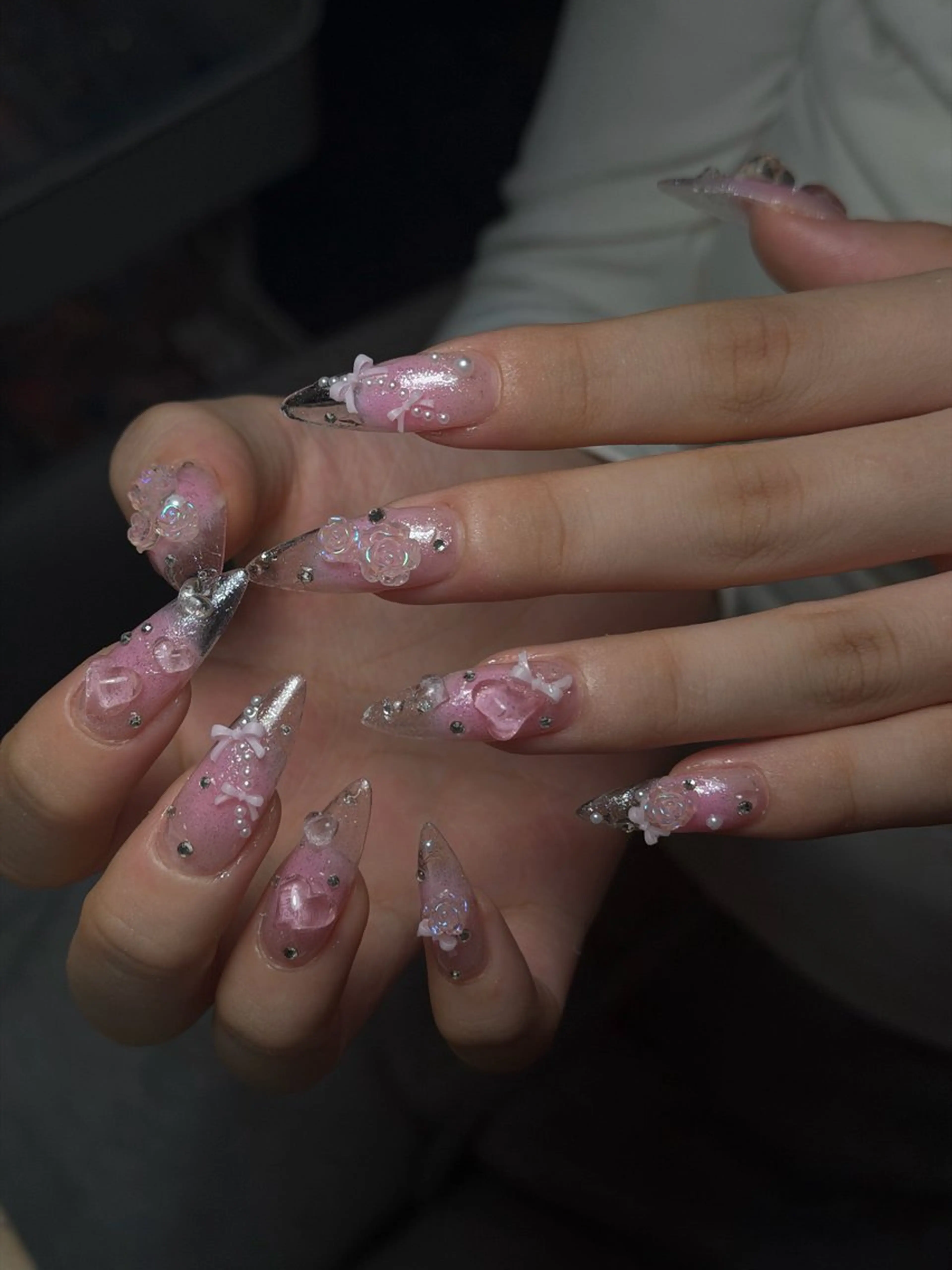 ネイル 韓国ネイル シンプルネイル ワンホンネイル ハンドネイル CoMo Nailのネイルデザイン
