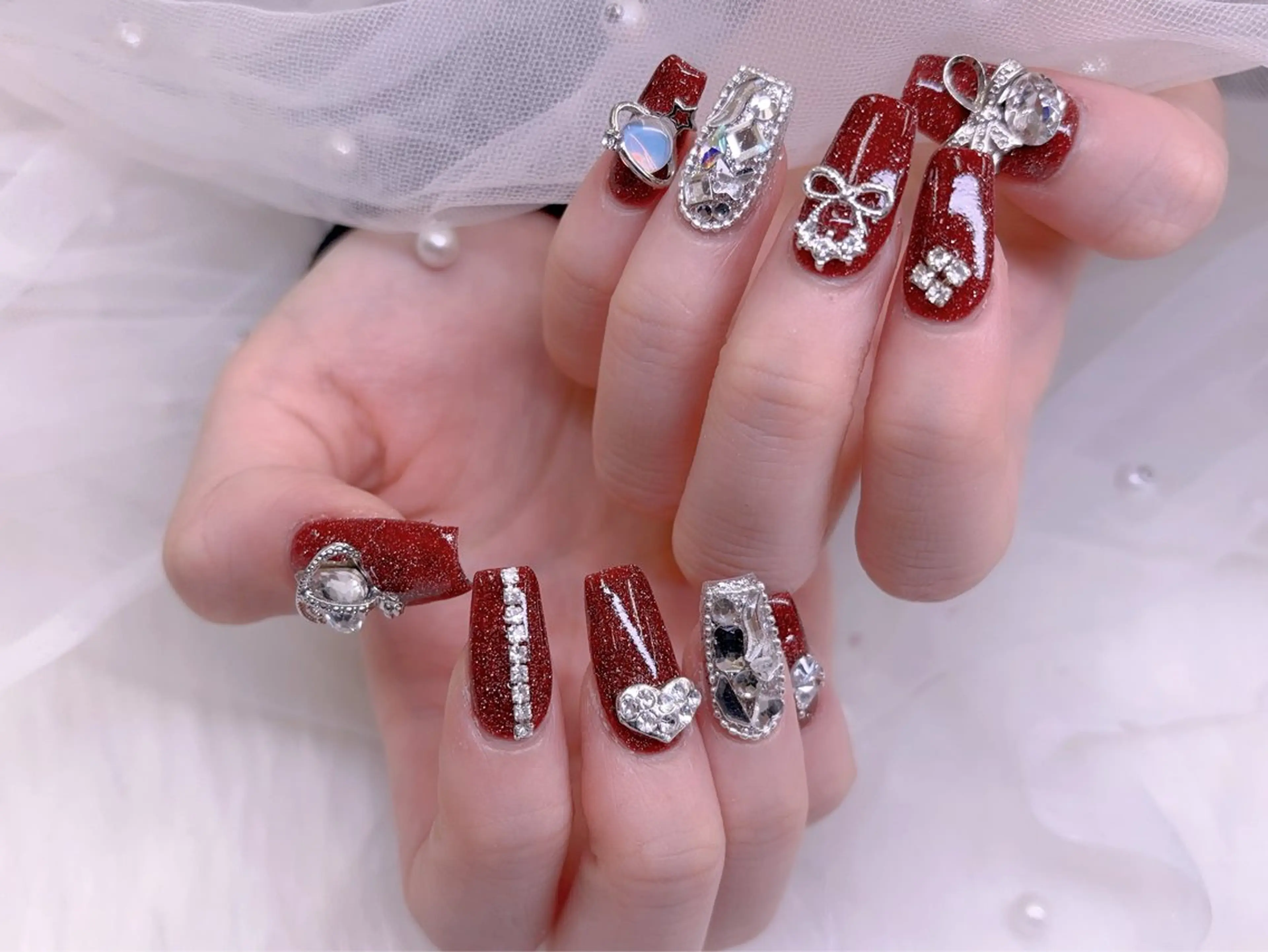 ネイル U・mi nail salon【長さ出し/パラジェル/持ち込み/定額ネイル/学割U24】所属・Uminail ゆうゆうのネイルデザイン