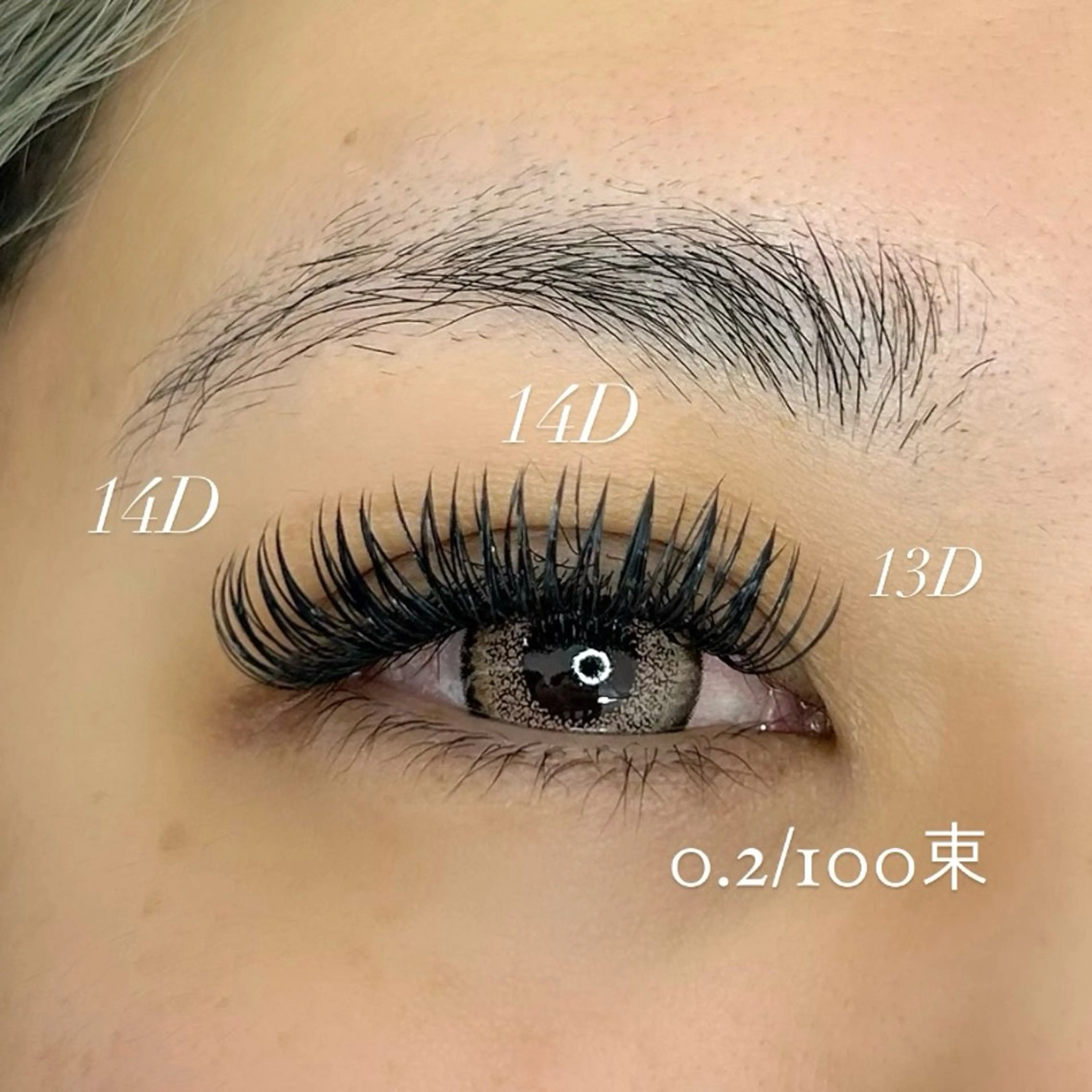 マツエク・マツパ フラットラッシュ マツエク アイラッシュ アトリエFAMのマツエク・マツパデザイン