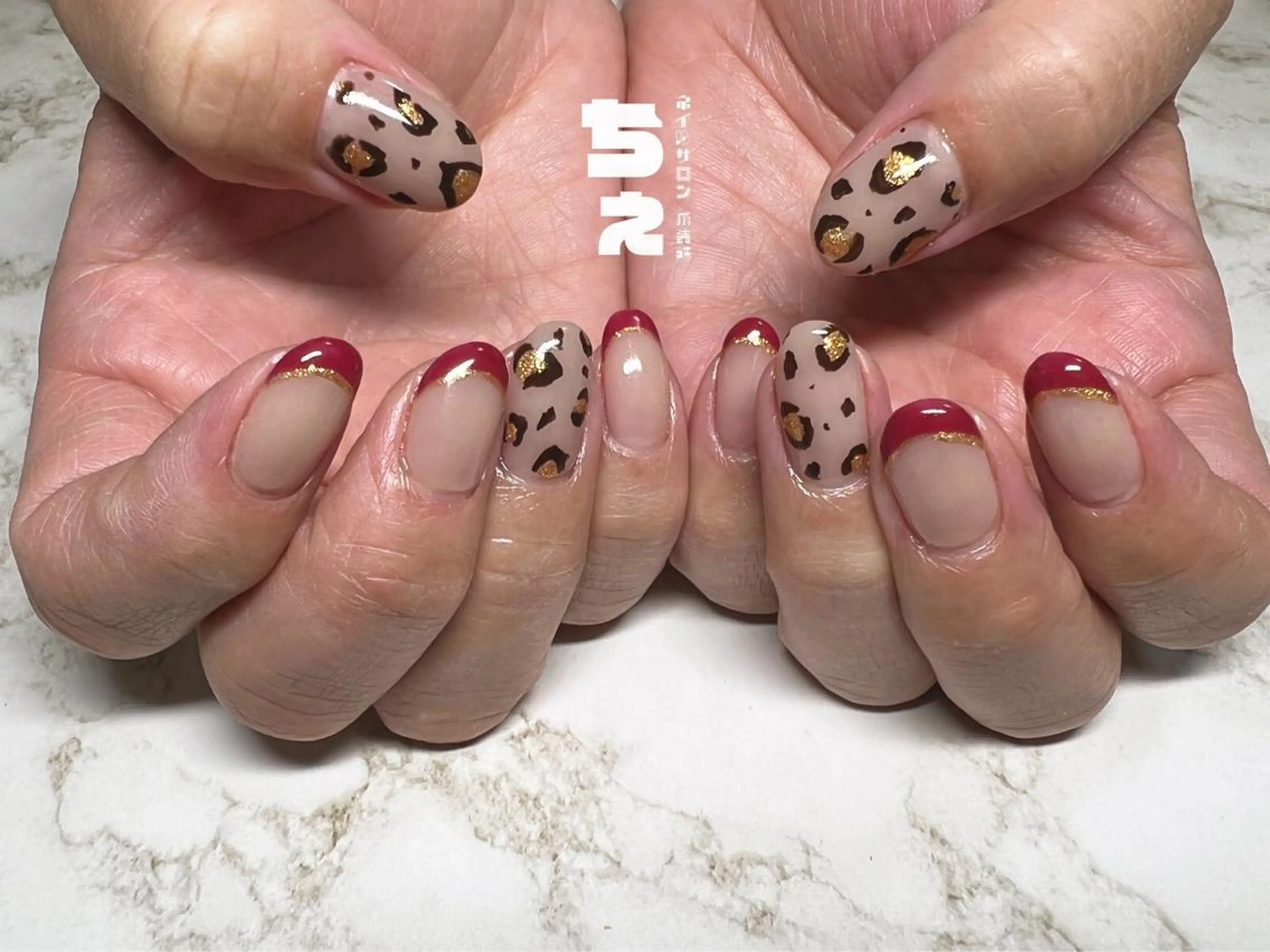 ネイル アニマル柄 nail salon CHEのネイルデザイン