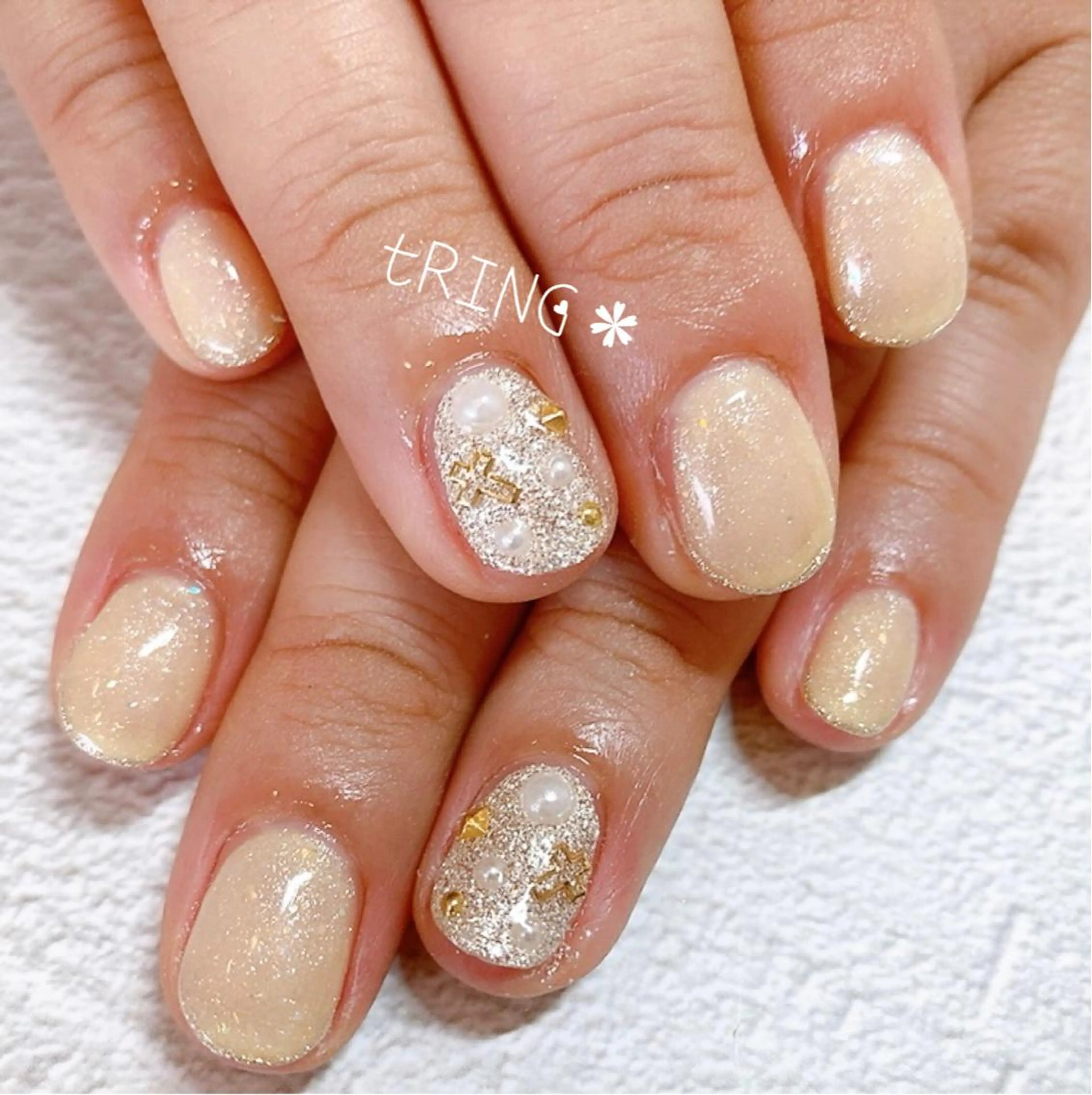 ネイル ハンドネイル tRING* しいの木台のネイルデザイン