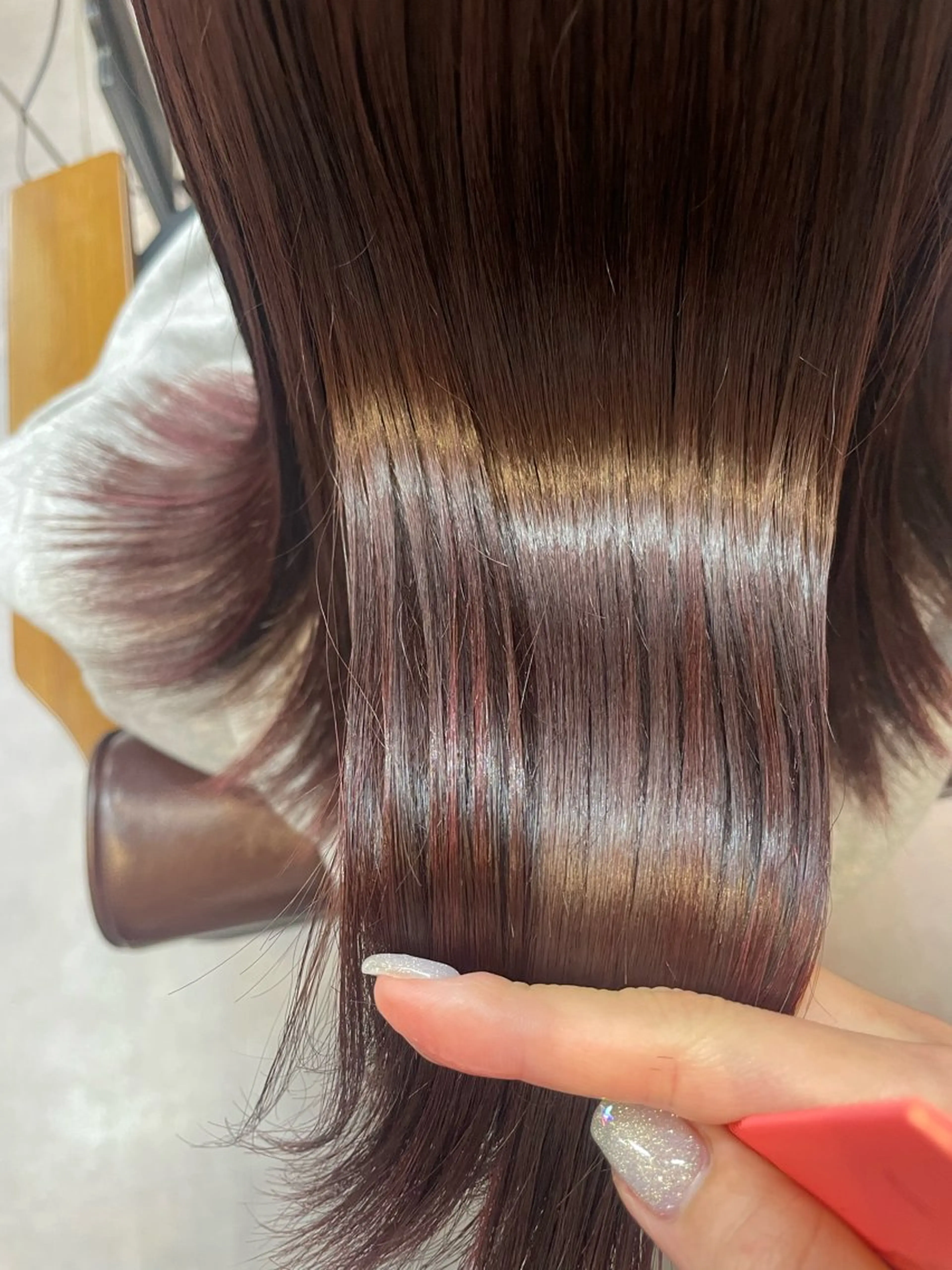 ミディアム カット ヘアカラー トリートメント 原 麻耶のヘアスタイル