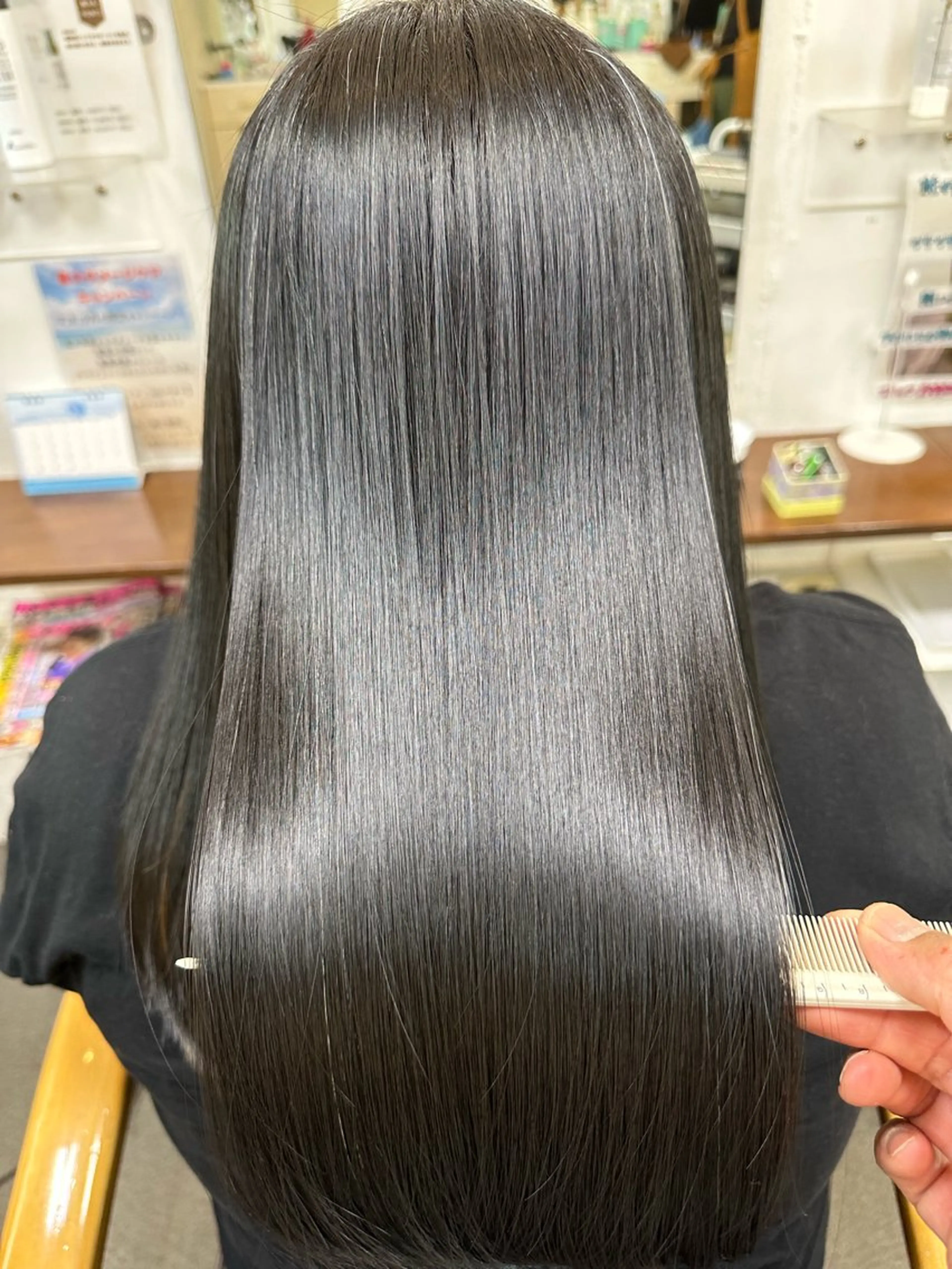 ロング 髪質改善 【髪質改善】に特化 オリーブオイルクラブのヘアスタイル