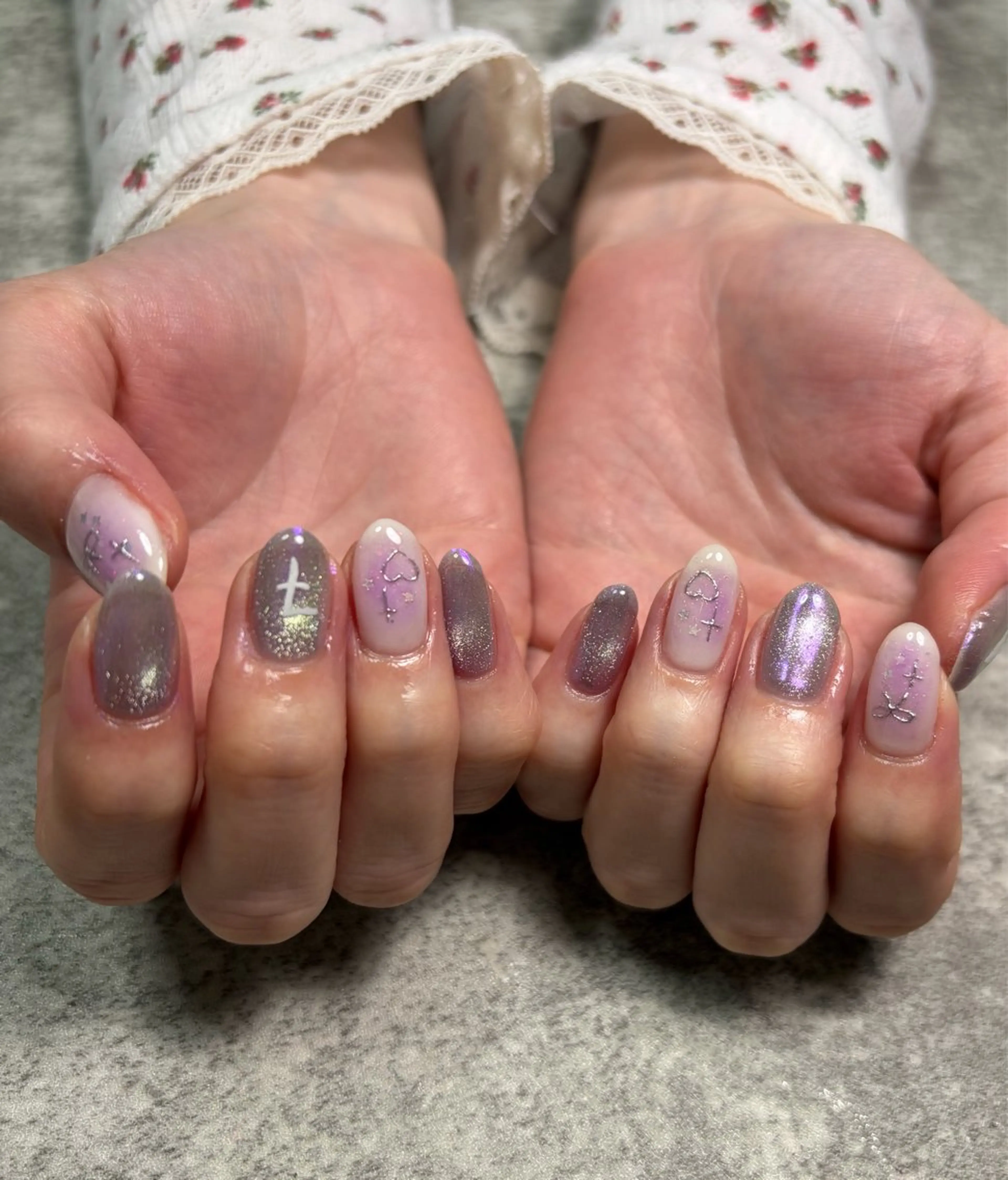 ネイル 持ち込み ハンドネイル RISA joie nailのネイルデザイン