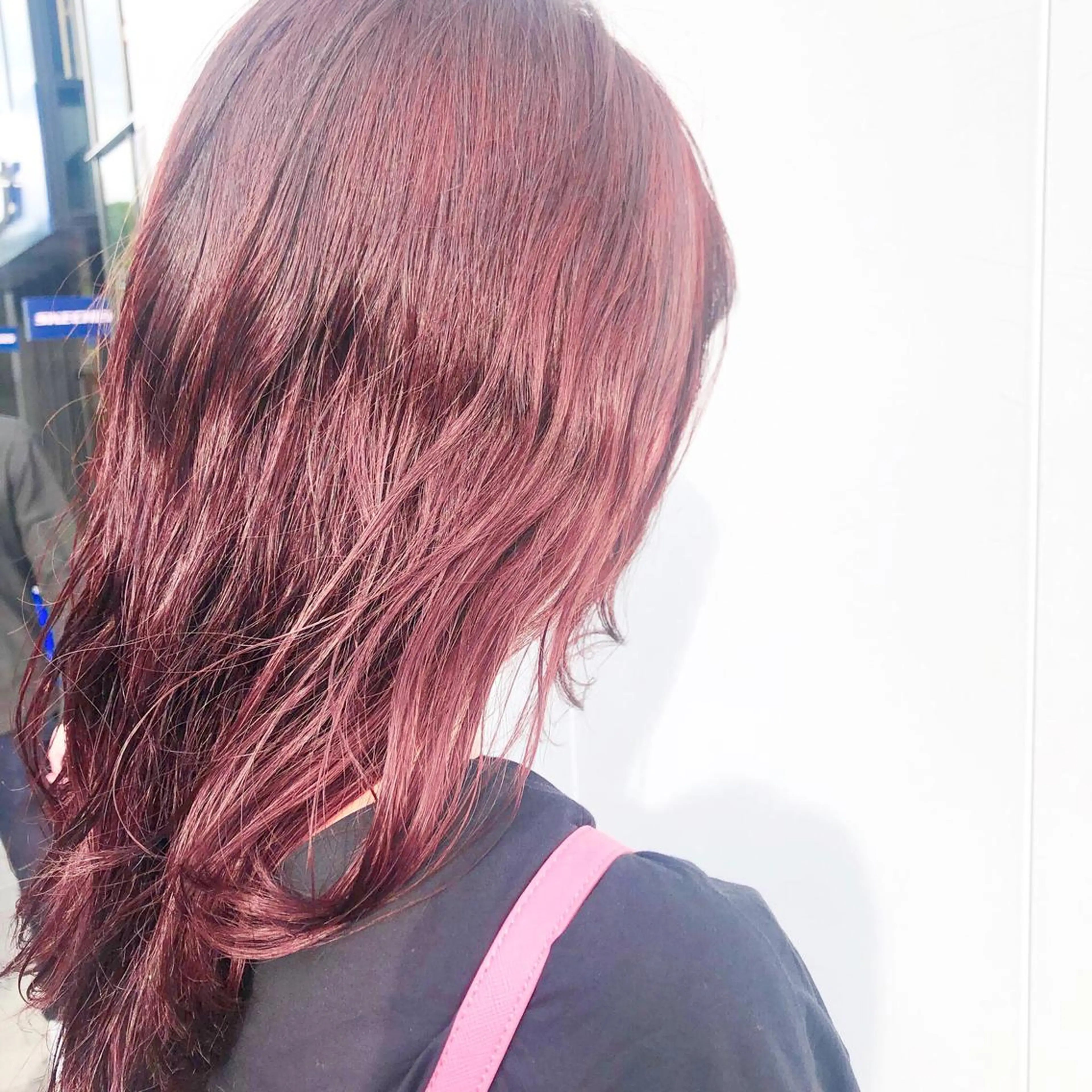 セミロング カラー パーマ ヘアアレンジ キッズ ブリーチ ブリーチなしカラー ヘアカラー stylist 🌸 kana.のヘアスタイル