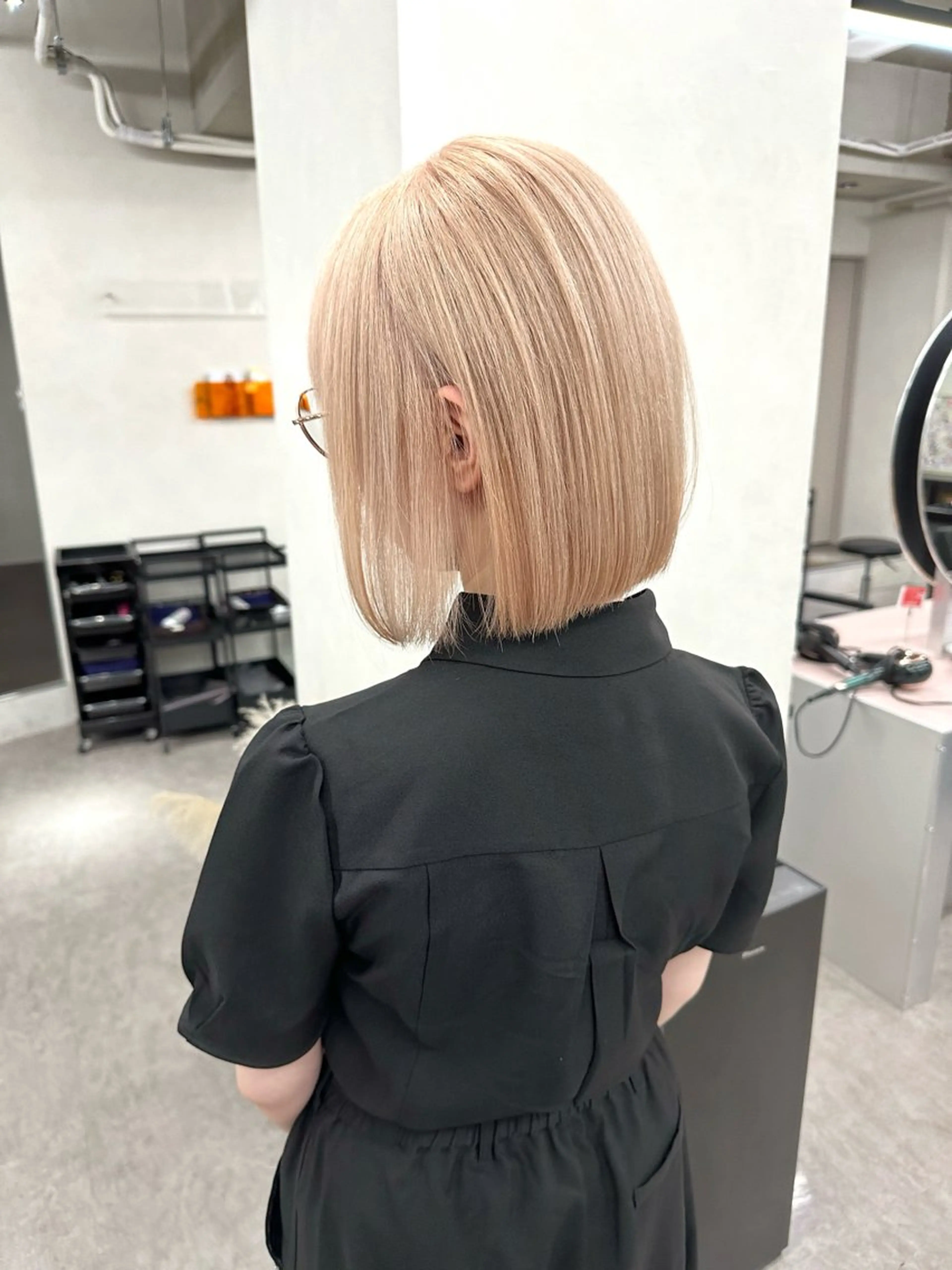 ミディアム ✨武内凌太✨ 複雑履歴/ムラ修正のヘアスタイル